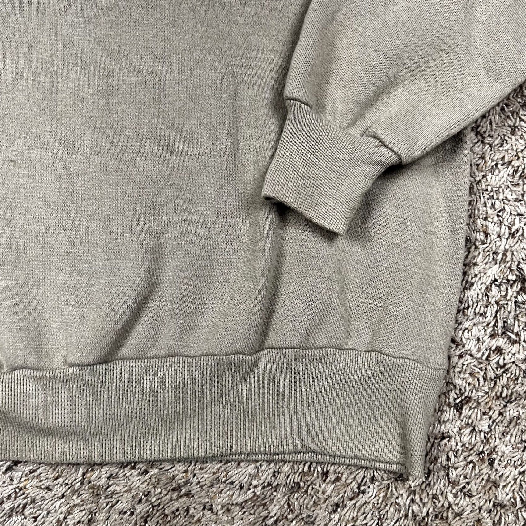 Jerzees VINTAGE Jerzees Christmas Snowman Patched Crewneck Sweatshirt XL Beige Unisex Adults 90s Pullover Crewneck Size US XL / EU 56 / 4 - 5 Thumbnail