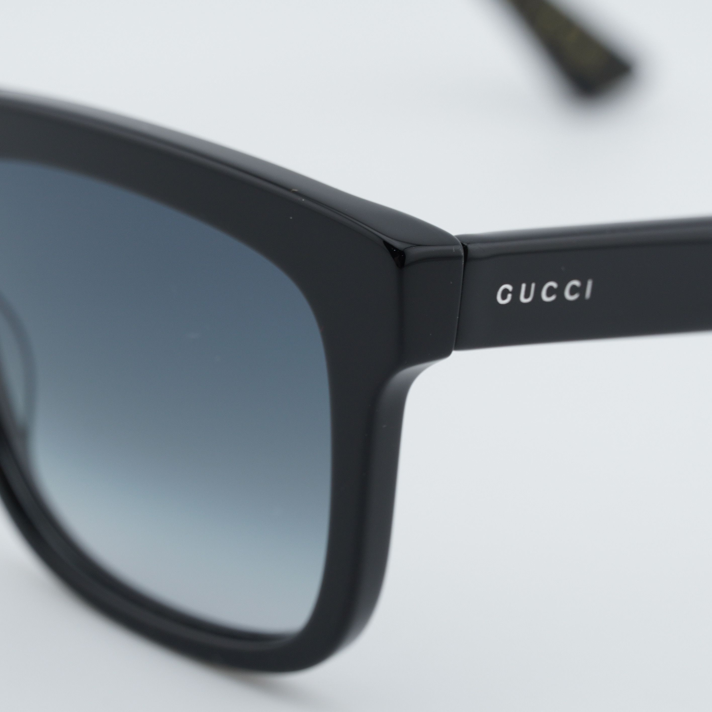Gucci Gucci GG0158SN 001 Men Sunglasses Black Square Frame Size ONE SIZE - 2 Thumbnail