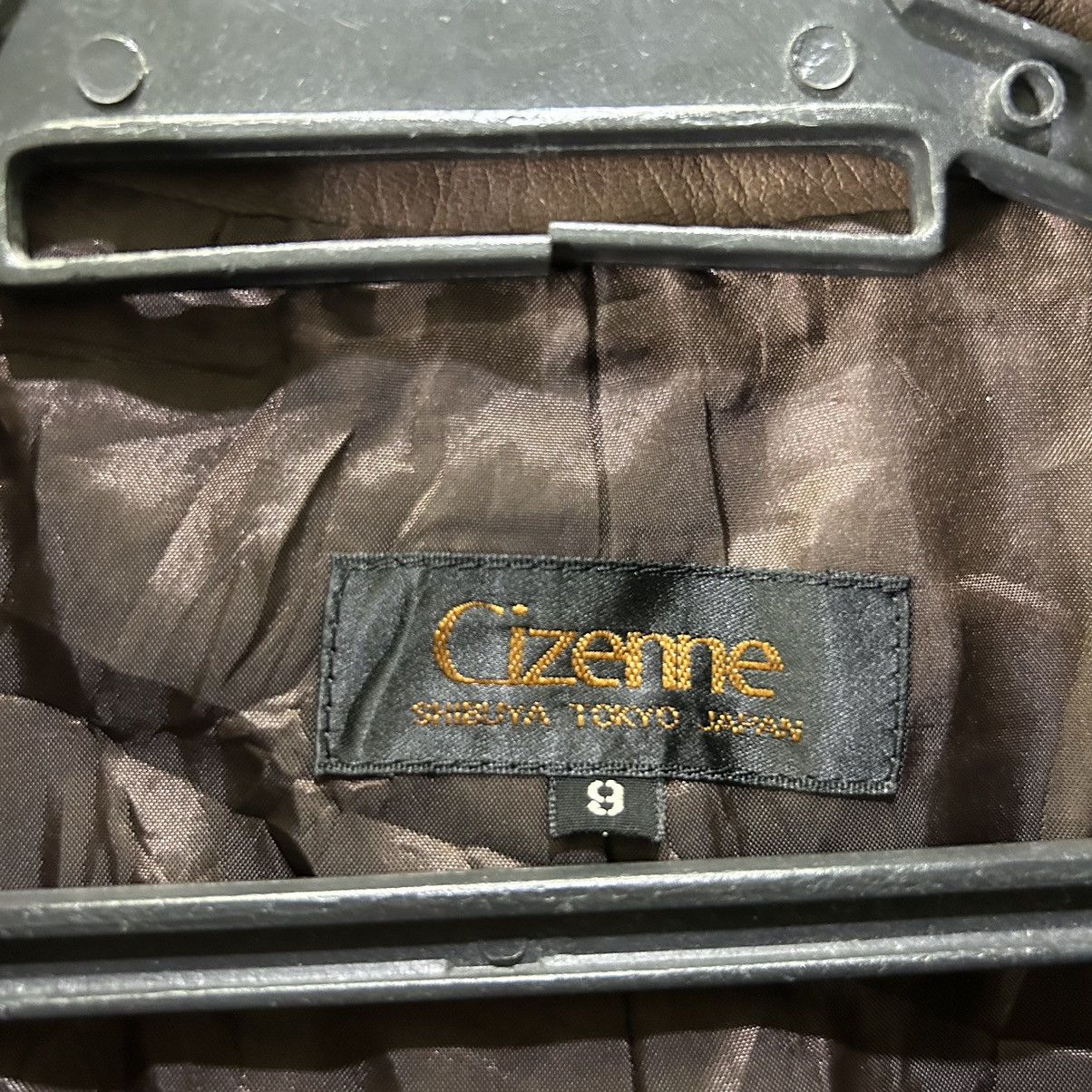 Vintage Vintage Cizenne Japanese Sheepskin Leather Vest Size US S / EU 44-46 / 1 - 4 Thumbnail