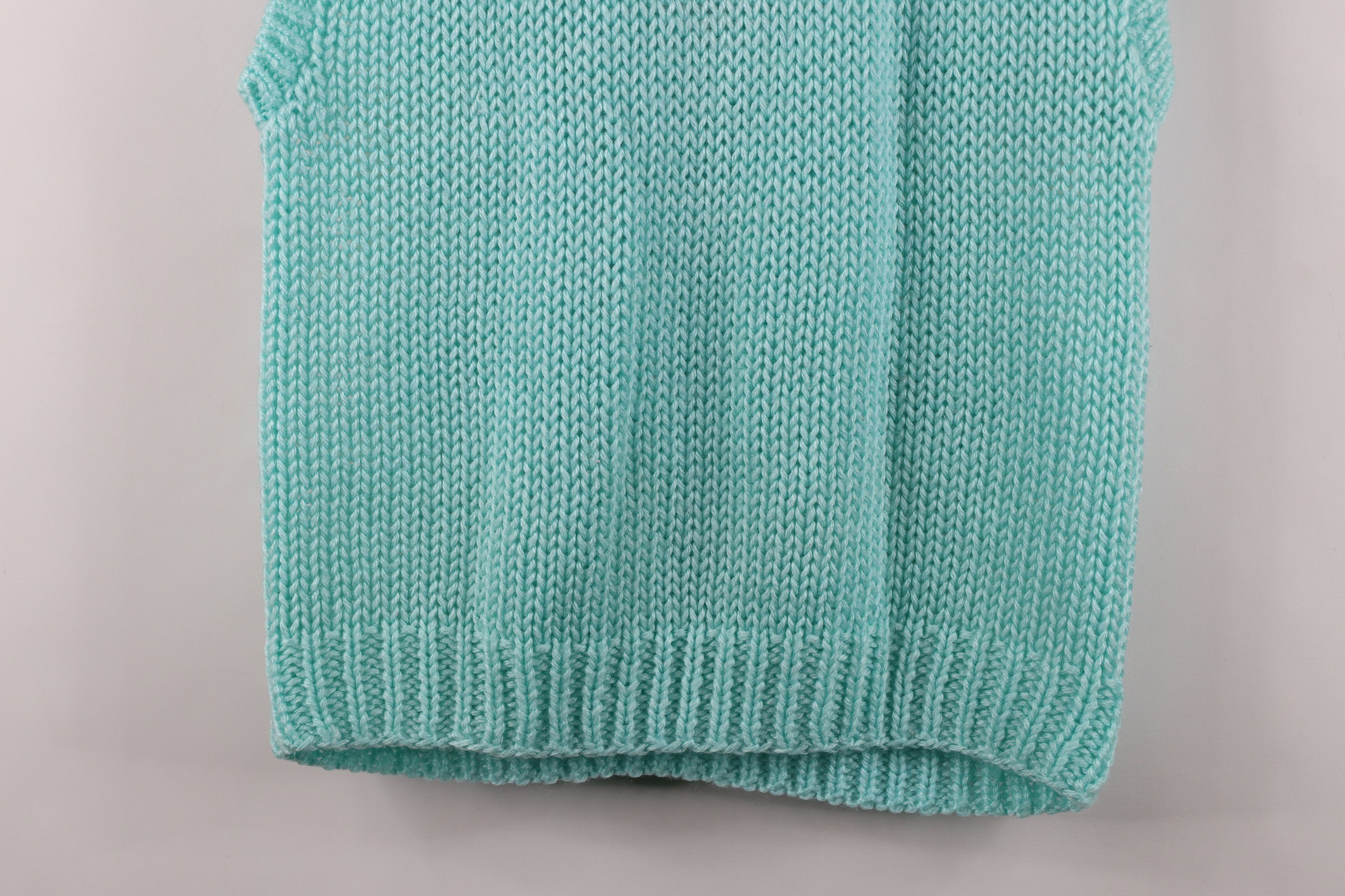 Vintage Vintage 80s Mid Mod Snowflake Cable Knit Sweater Vest Size M / US 6-8 / IT 42-44 - 13 Thumbnail