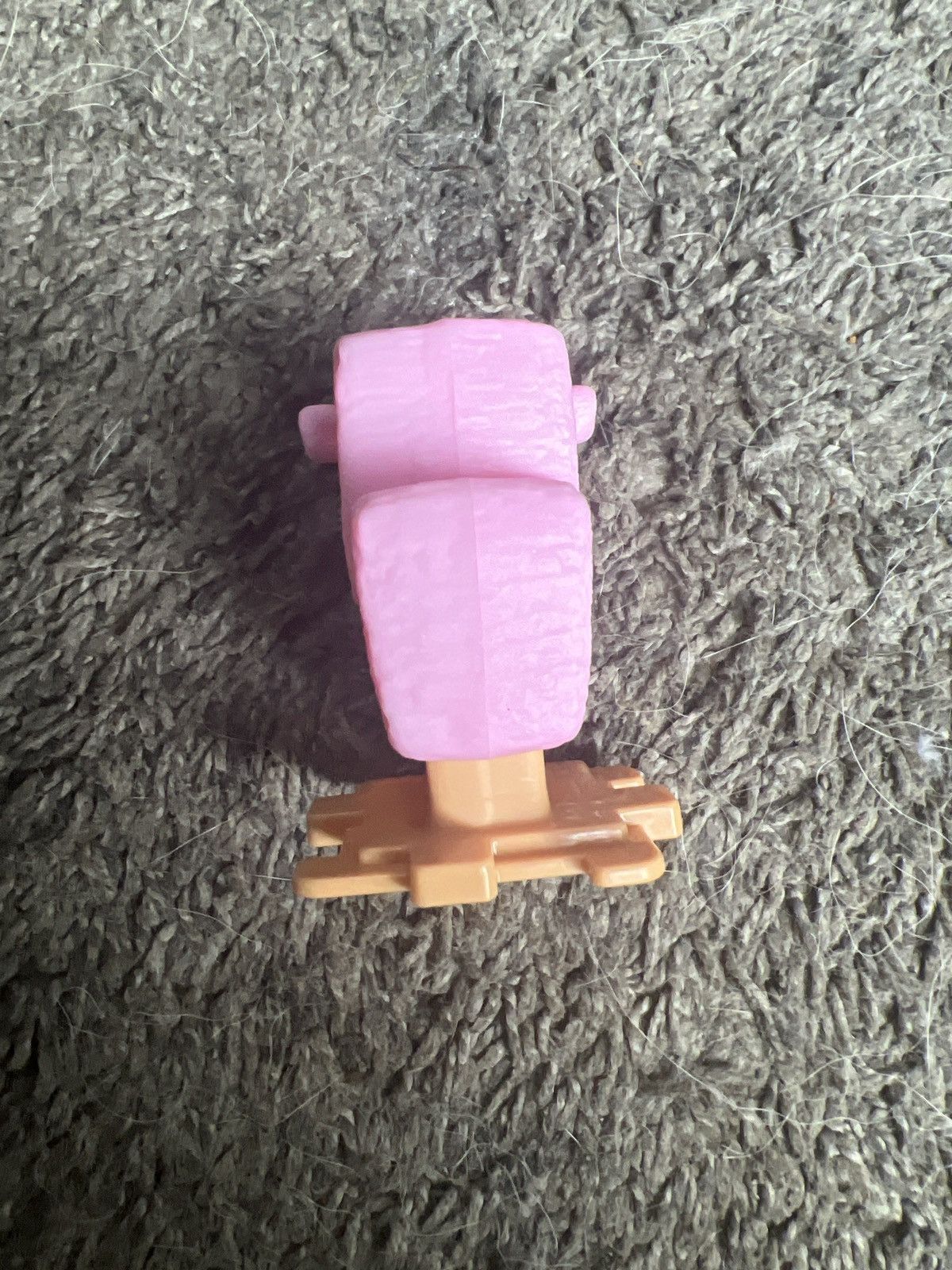 Warner Bros 2025 McDonald’s Minecraft Pink Sheep Figure Size ONE SIZE - 2 Thumbnail