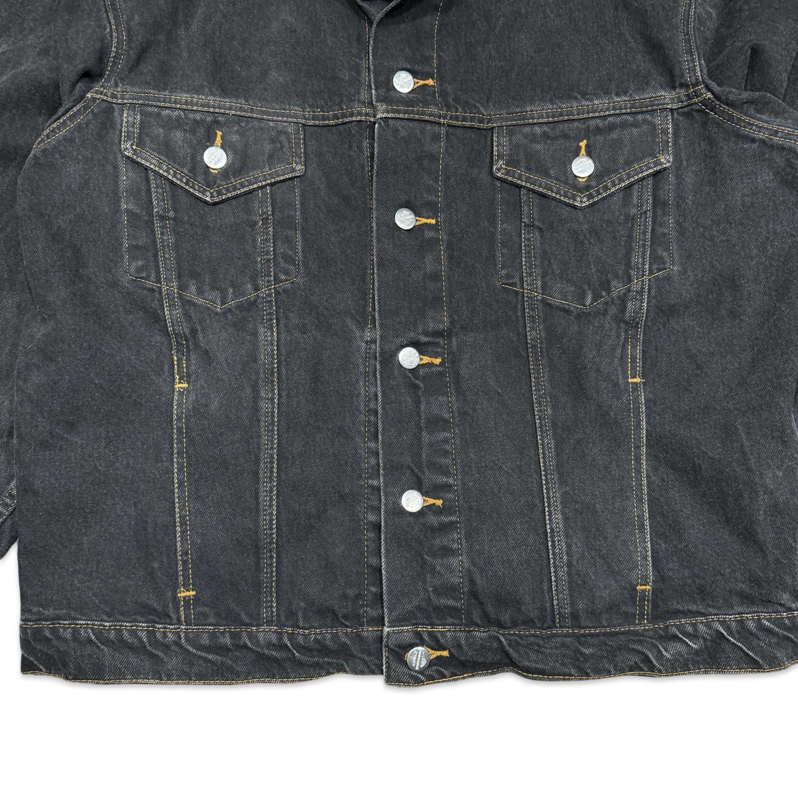Harley Davidson Vintage Harley-Davidson Motorcycles Eagle Dark Denim Jacket Size US L / EU 52-54 / 3 - 5 Thumbnail