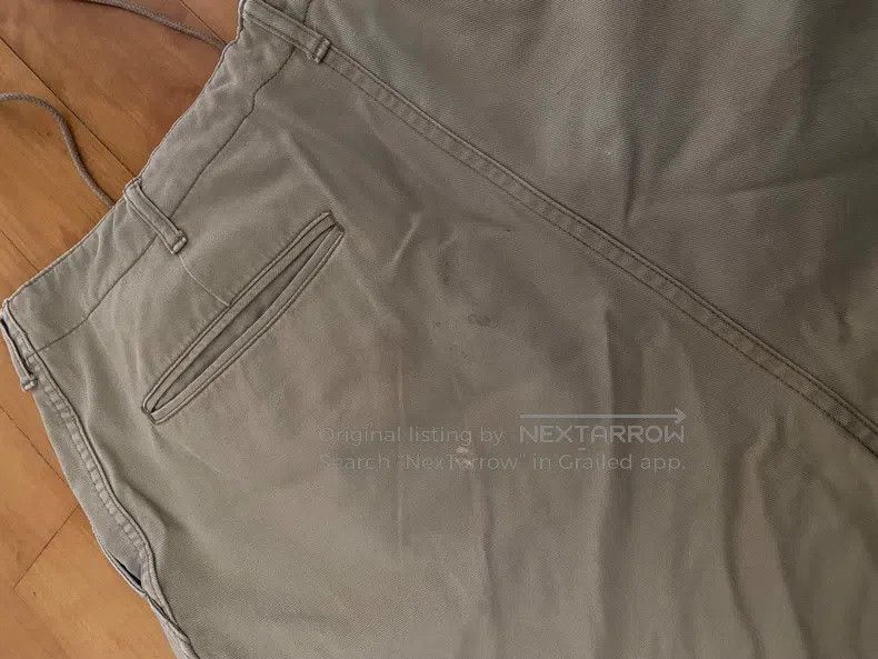 Needles Needles size L Butterfly Nissan Khaki Washed Wide-Leg Bloom Size US 34 / EU 50 - 6 Thumbnail