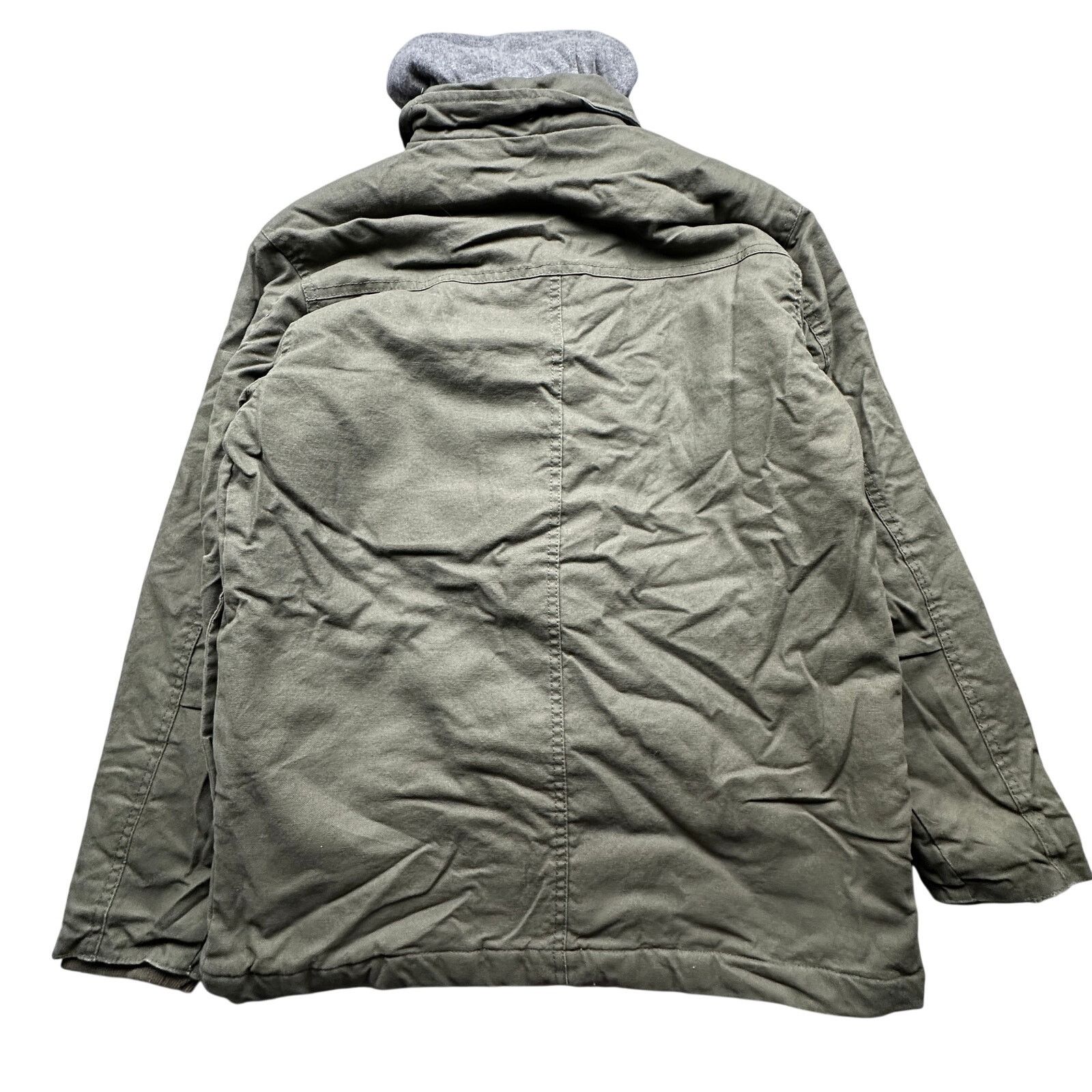 Dickies Dickies Olive Green Duck Canvas Work Hooded Jacket Mens S Size US S / EU 44-46 / 1 - 2 Thumbnail