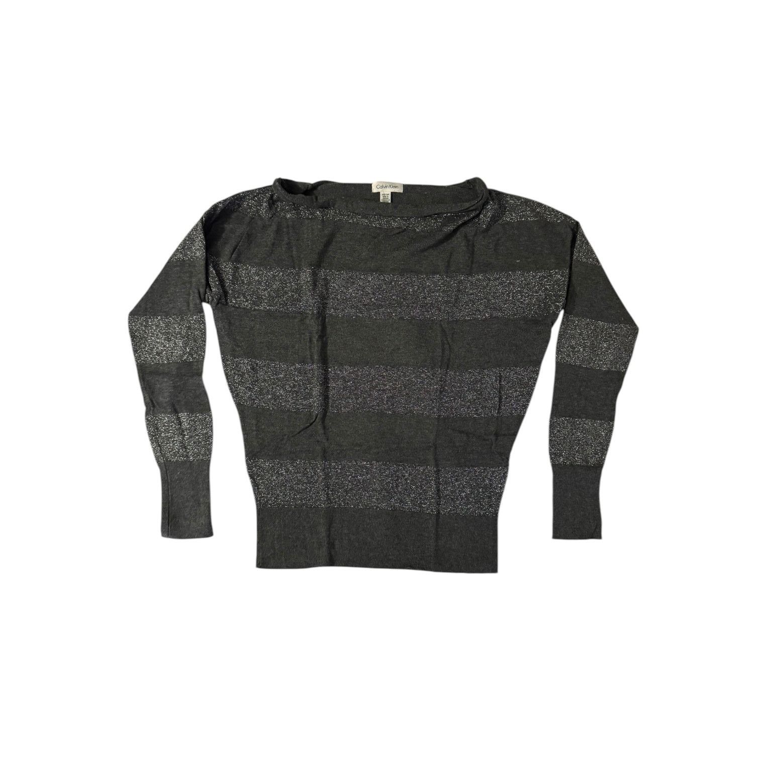 Calvin Klein Calvin Klein Women’s Gray and Silver Sweater - XS Size XS / US 0-2 / IT 36-38 - 1 Thumbnail