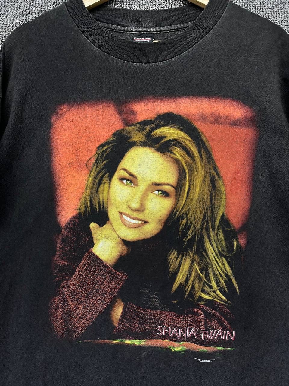 Band Tees Vintage 90s Shania Twain Punk Rock Band Tees T Shirts Size US XL / EU 56 / 4 - 6 Thumbnail