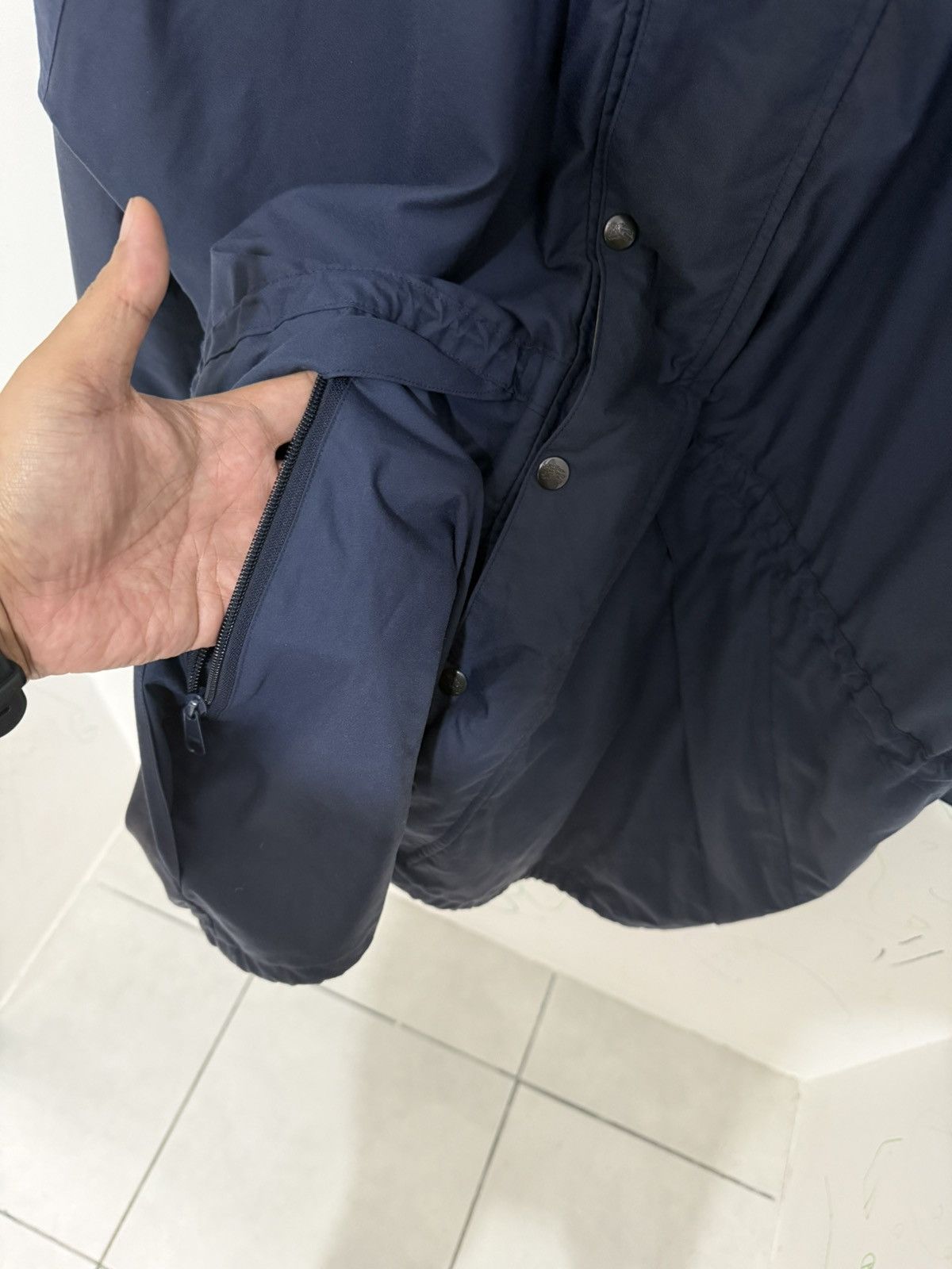 Burberry Vintage Burberry Blue Big Logo Jacket Size US XL / EU 56 / 4 - 5 Thumbnail