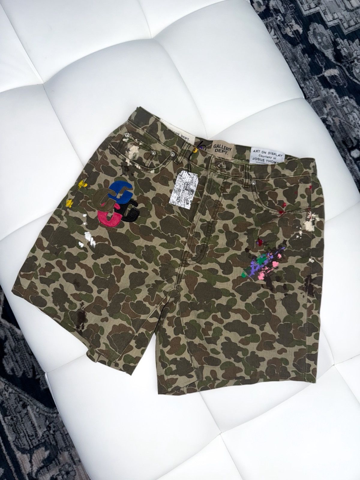 Gallery Dept. Camouflage Ventura g patch shorts Size US 32 / EU 48 - 2 Thumbnail