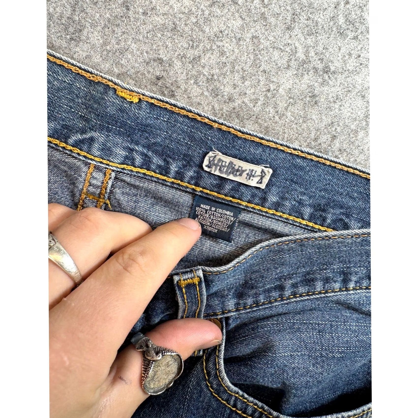 Polo Ralph Lauren VINTAGE Polo Ralph Lauren Jeans Womens 18 Denim Relaxed Straight Blue 5-Pocket 28x30 Size 40" / US 18 - 5 Thumbnail
