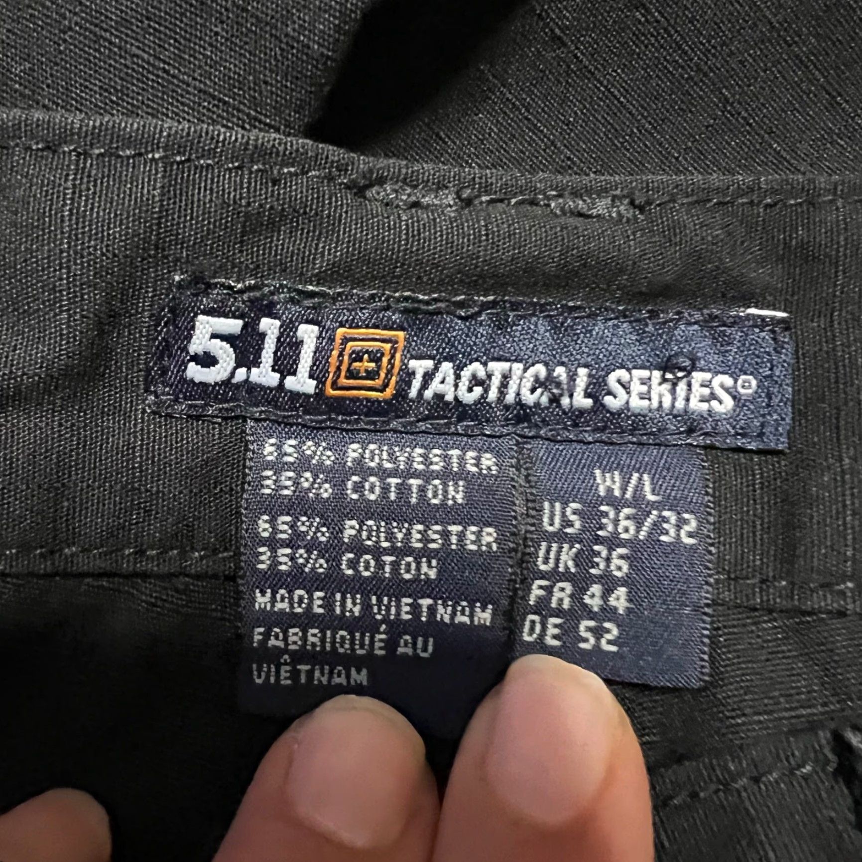 Vintage 5.11 Tactical Taclite Pro Ripstop Pants Mens 36 x32 Black 74273 Cargo Regular Men Men 36 Black 31in Ripstop Pro Taclite Size US 36 / EU 52 - 5 Thumbnail