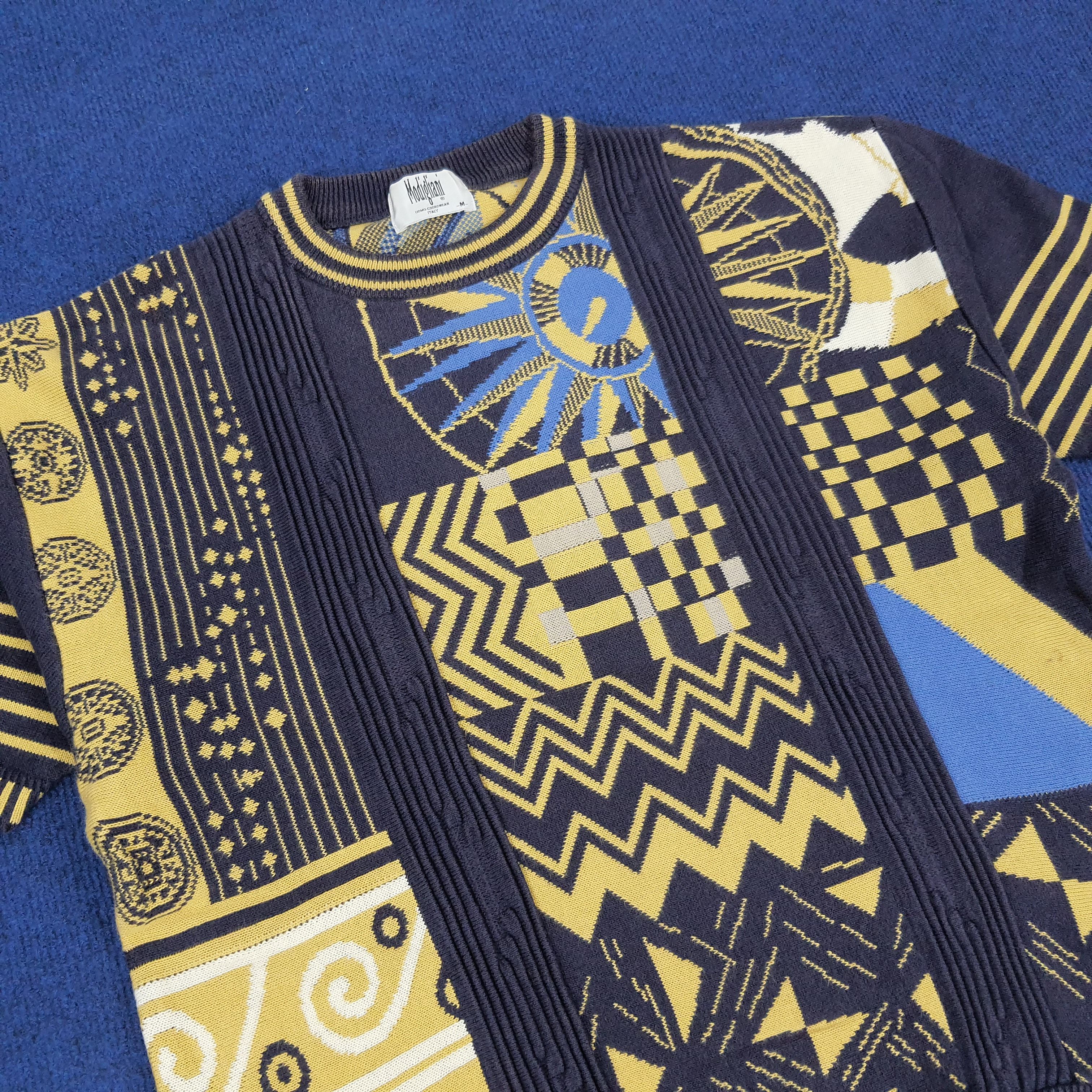 Other Vintage Modigliani Italian Designer Short Sleeve Sweatshirt Size US S / EU 44-46 / 1 - 2 Thumbnail
