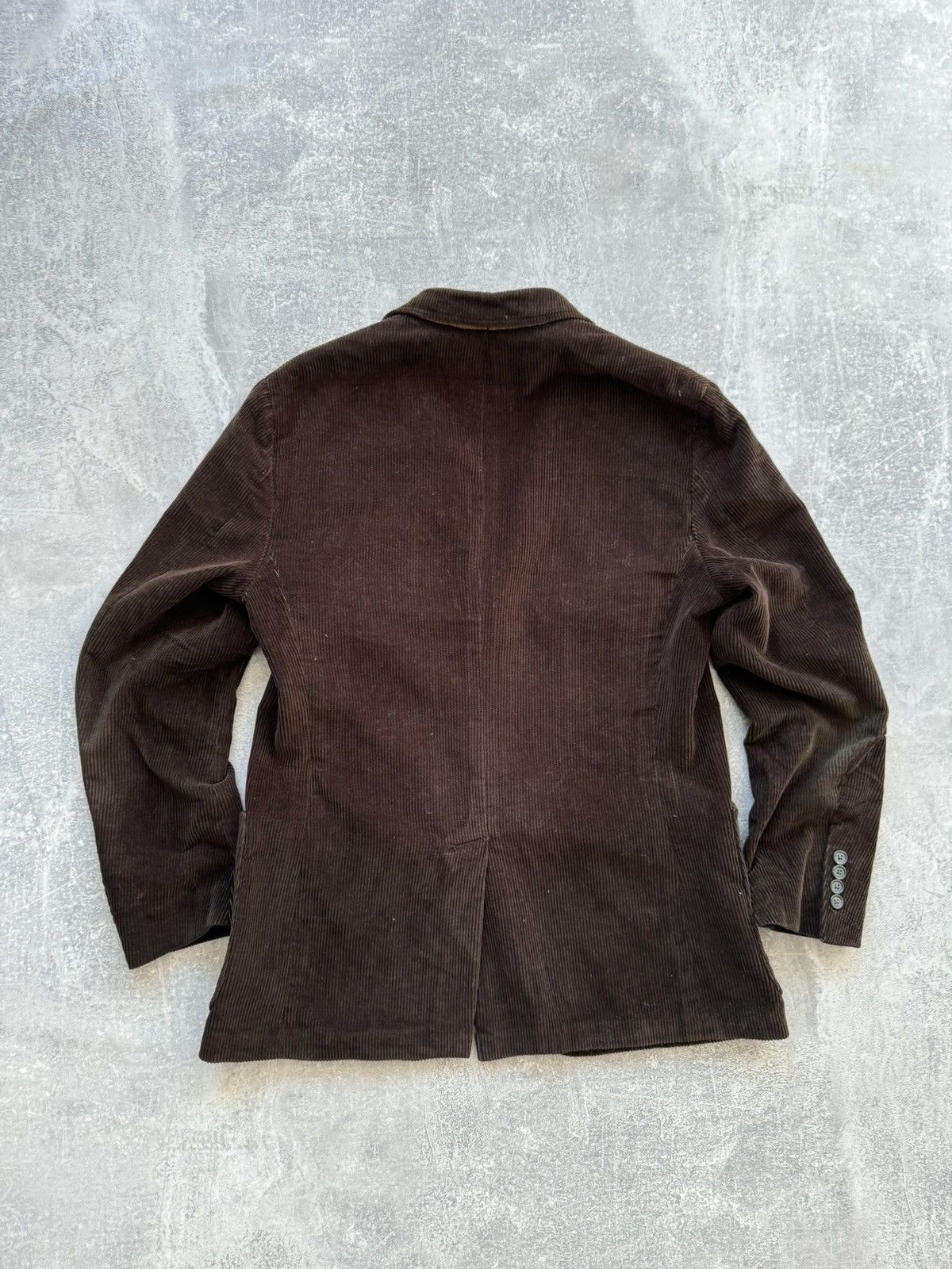 Polo Ralph Lauren Vintage Polo Ralph Lauren Velvet Brown Blazer Suit Jacket Size 42R - 5 Thumbnail