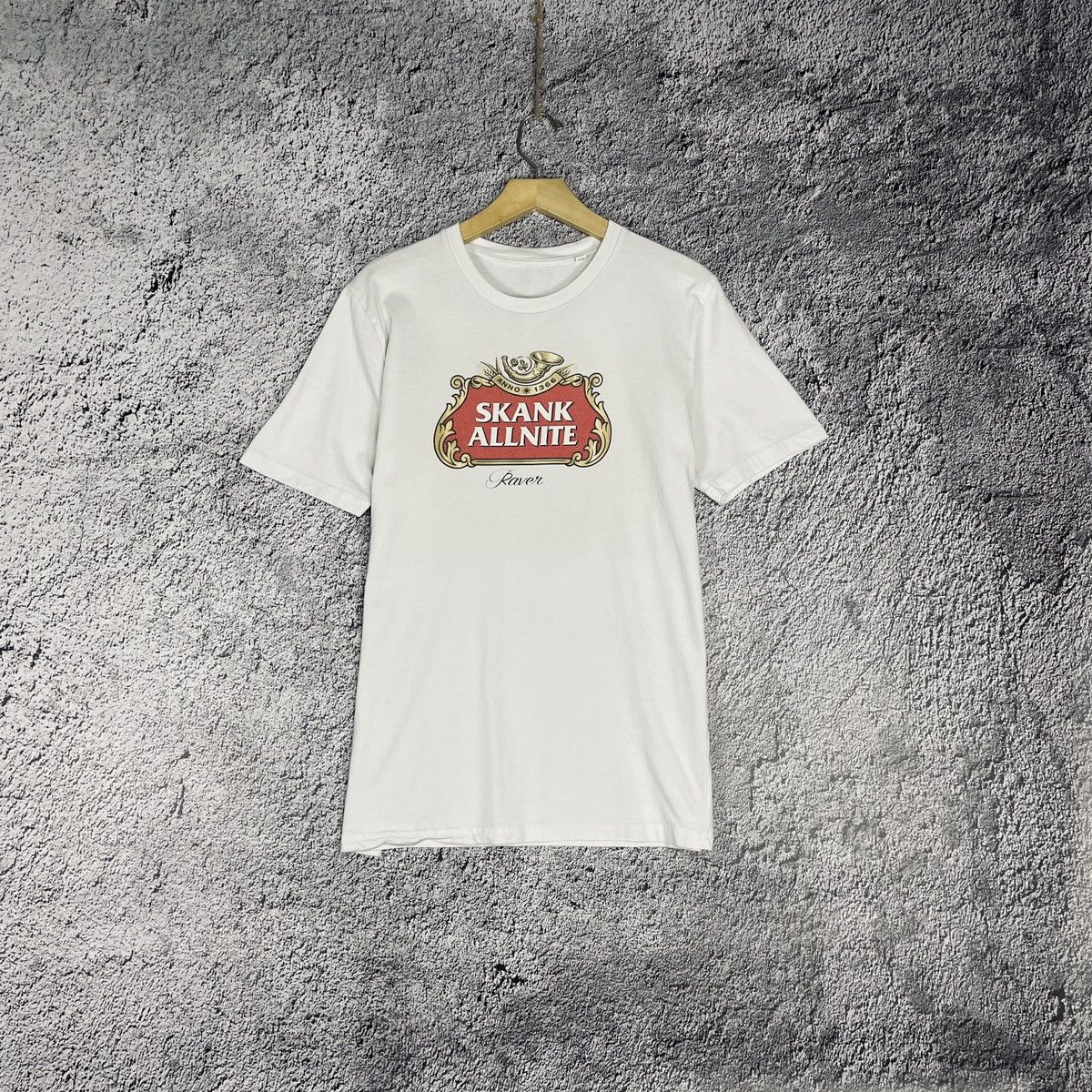 Designer Skank Allnite Raver Fair Wear T-shirt stella artois Tee Size US L / EU 52-54 / 3 - 1 Thumbnail