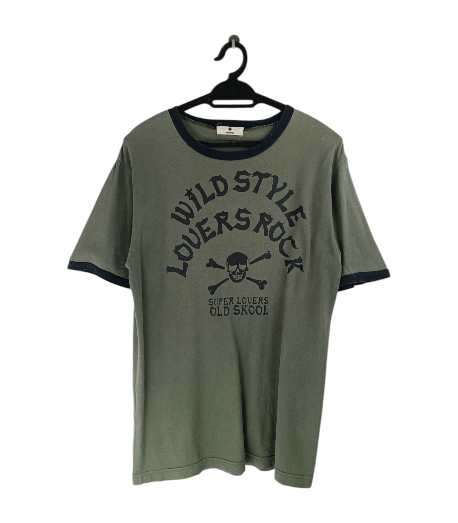 Japanese Brand VINTAGE Y2K SUPER LOVERS WILDSTYLE LOVERS ROCK VERY RARE TEE Size US M / EU 48-50 / 2 - 1 Thumbnail