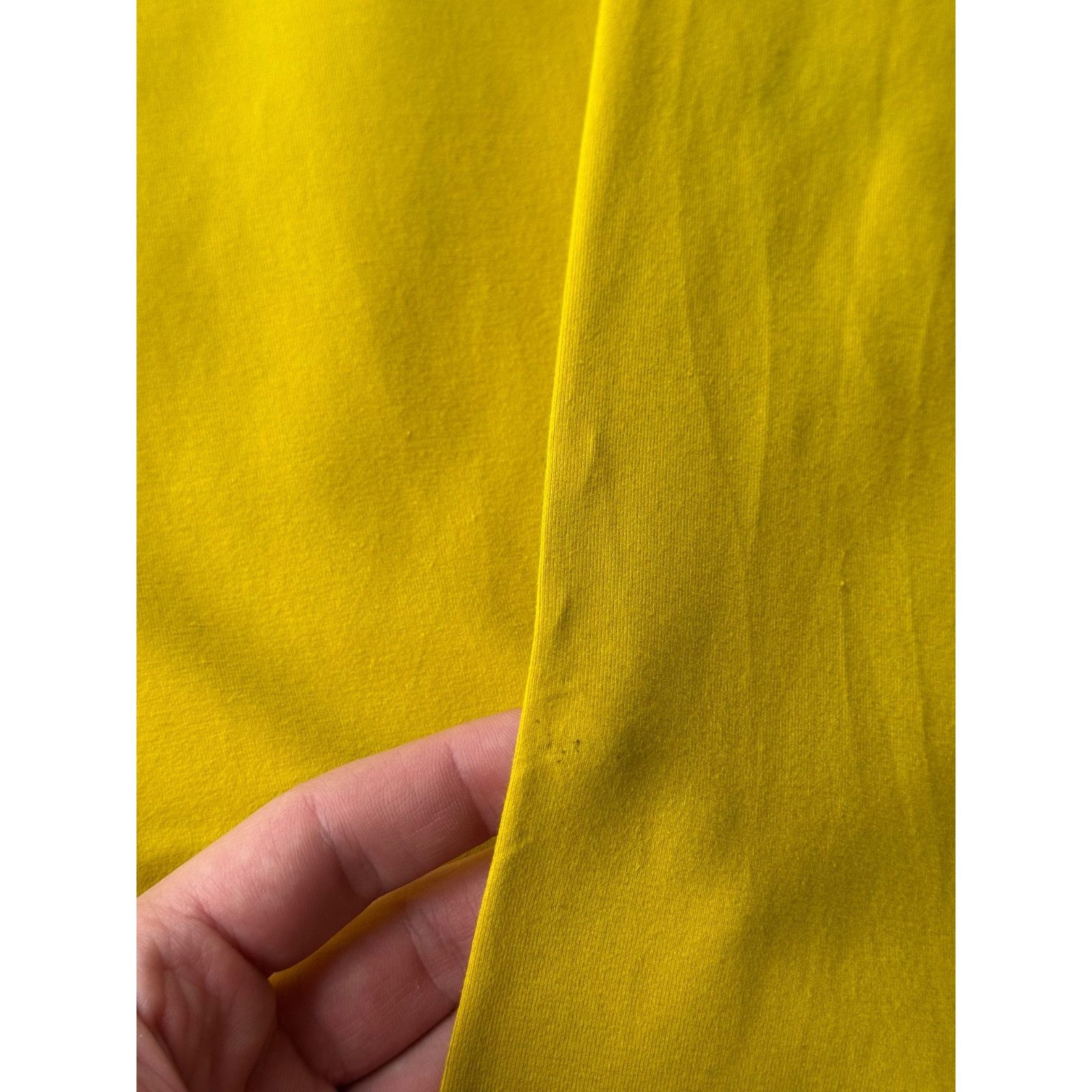 Prada Prada Long Sleeve Red Tab T-shirt Yellow Mens Size S Size US S / EU 44-46 / 1 - 16 Thumbnail