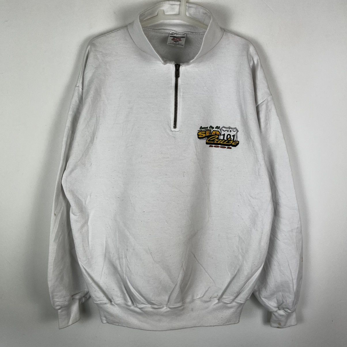 Jerzees Jerzees Sweatshirt Sea Cruise Best Of Show 2001 Vintage Size US L / EU 52-54 / 3 - 3 Thumbnail