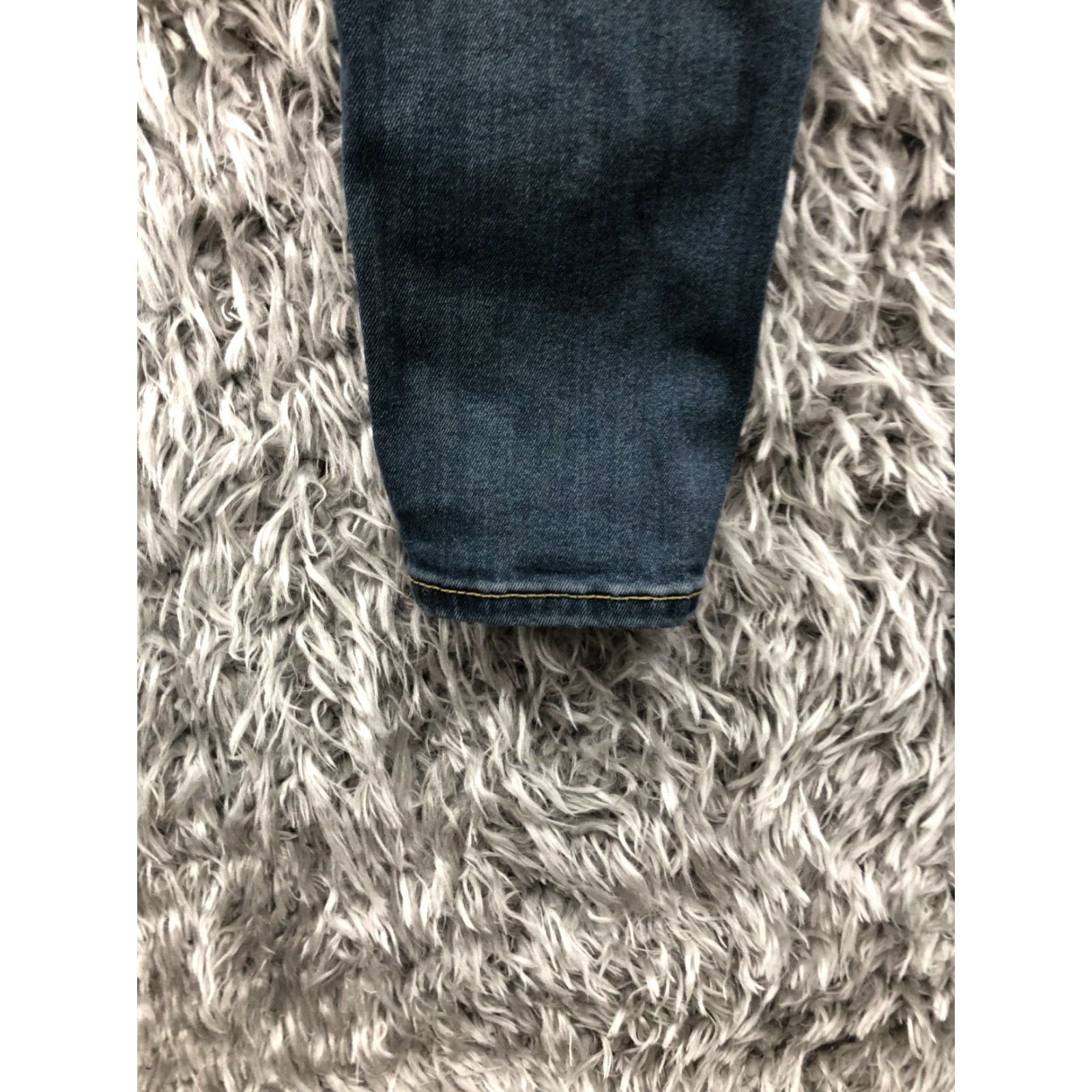 Vintage Universal Thread High Rise Skinny Jeans Size 00 Womens Dark Wash Blue Denim Size 24" / US 00 / IT 34 - 7 Thumbnail