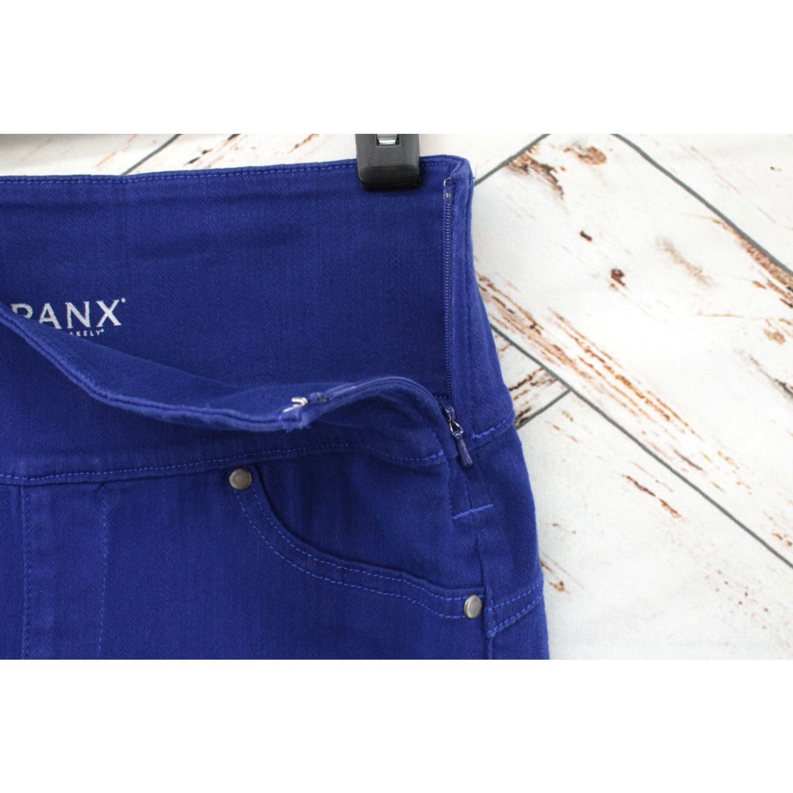 Spanx Spanx Pants Womens Small Blue Pull On Solace High Waisted Jegging Stretch Shirt City Womens Size 28" / US 6 / IT 42 - 4 Thumbnail