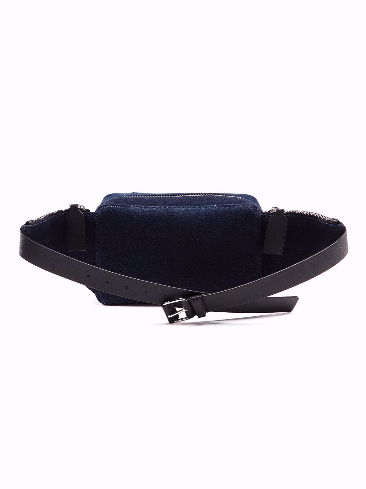 Valentino VALENTINO Garavani Vlogo blue red denim & leather belt bag Size ONE SIZE - 3 Thumbnail