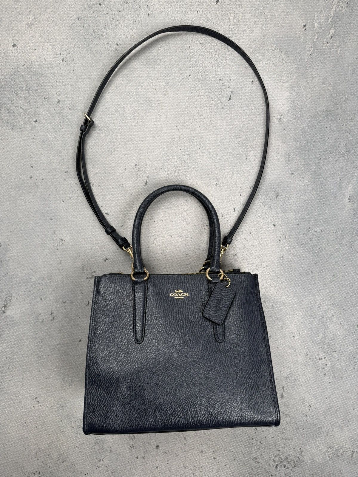 Coach Coach Crosby Carryall F14928 Leather Mini Tote Crossbody Bag Size ONE SIZE - 2 Thumbnail