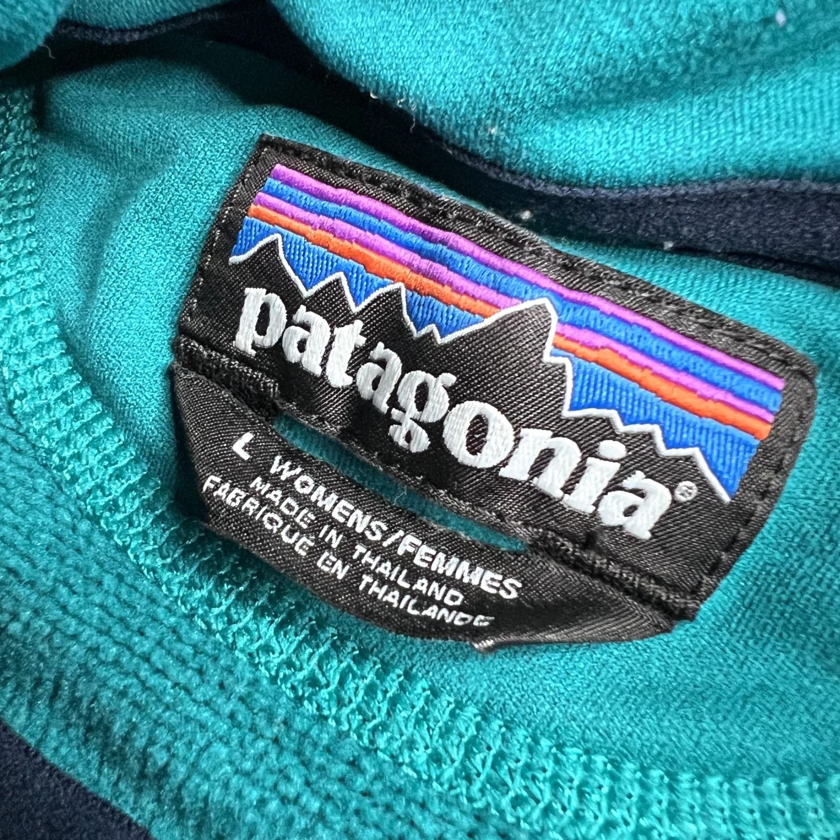 Patagonia Patagonia Pullover Womens Large Blue Fleece Snap Mock Neck Pockets Winter Size L / US 10 / IT 46 - 3 Thumbnail