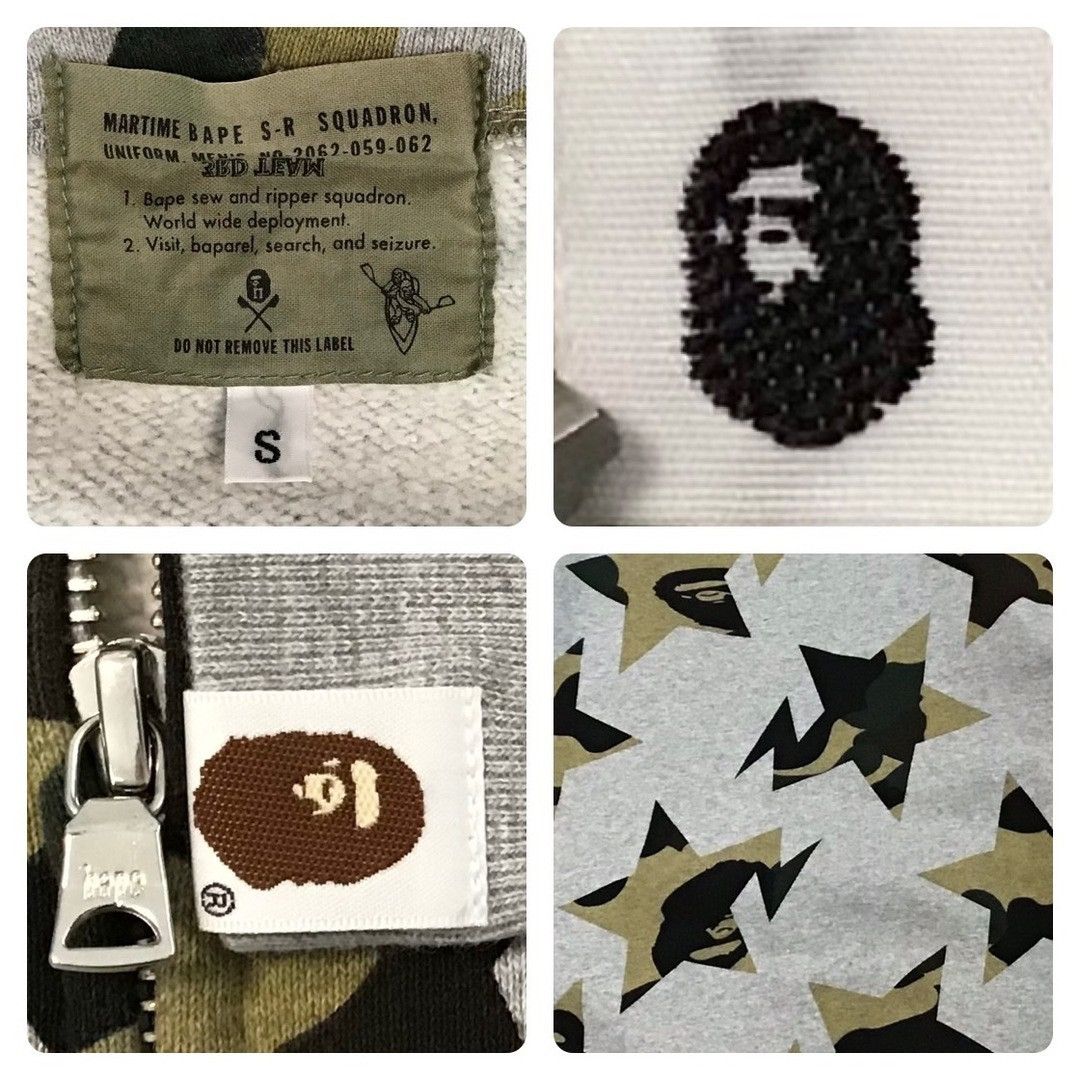 Bape × Nigo BAPE Sta full zip hoodie a bathing ape star BAPE camo NIGO Size US S / EU 44-46 / 1 - 6 Thumbnail