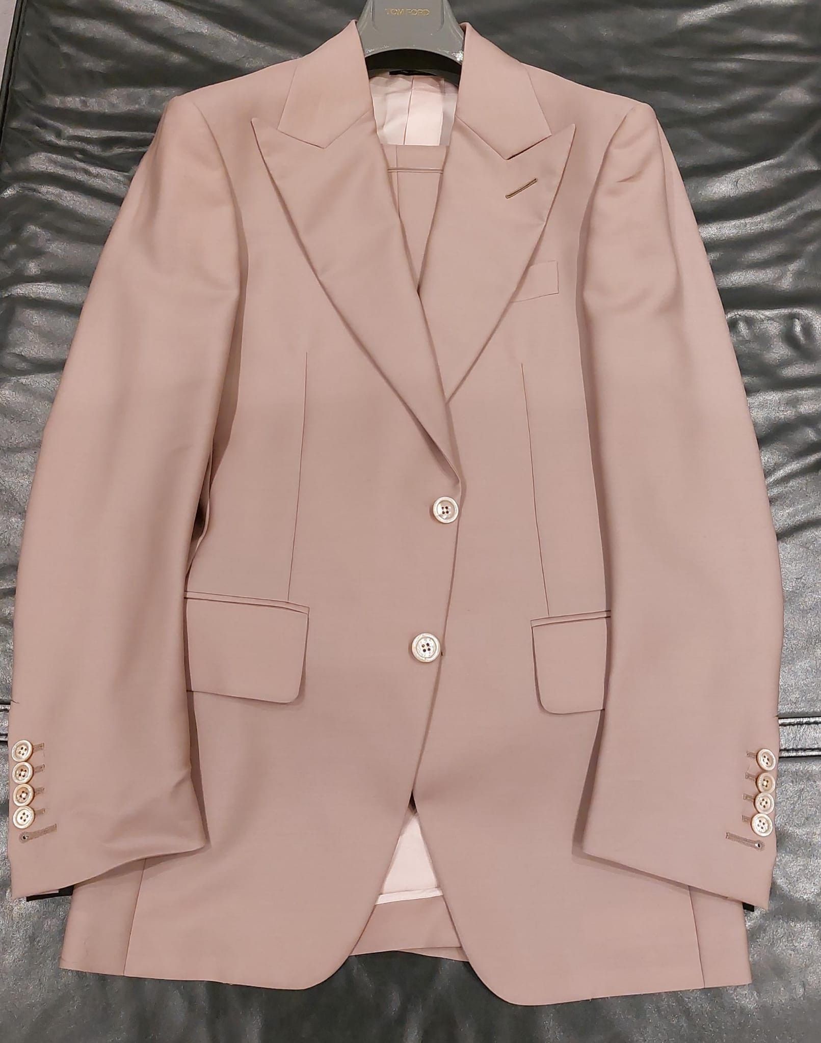 o1loc1c0824 15DL40SZ Cooper Jacket Suit in Pastel Pink