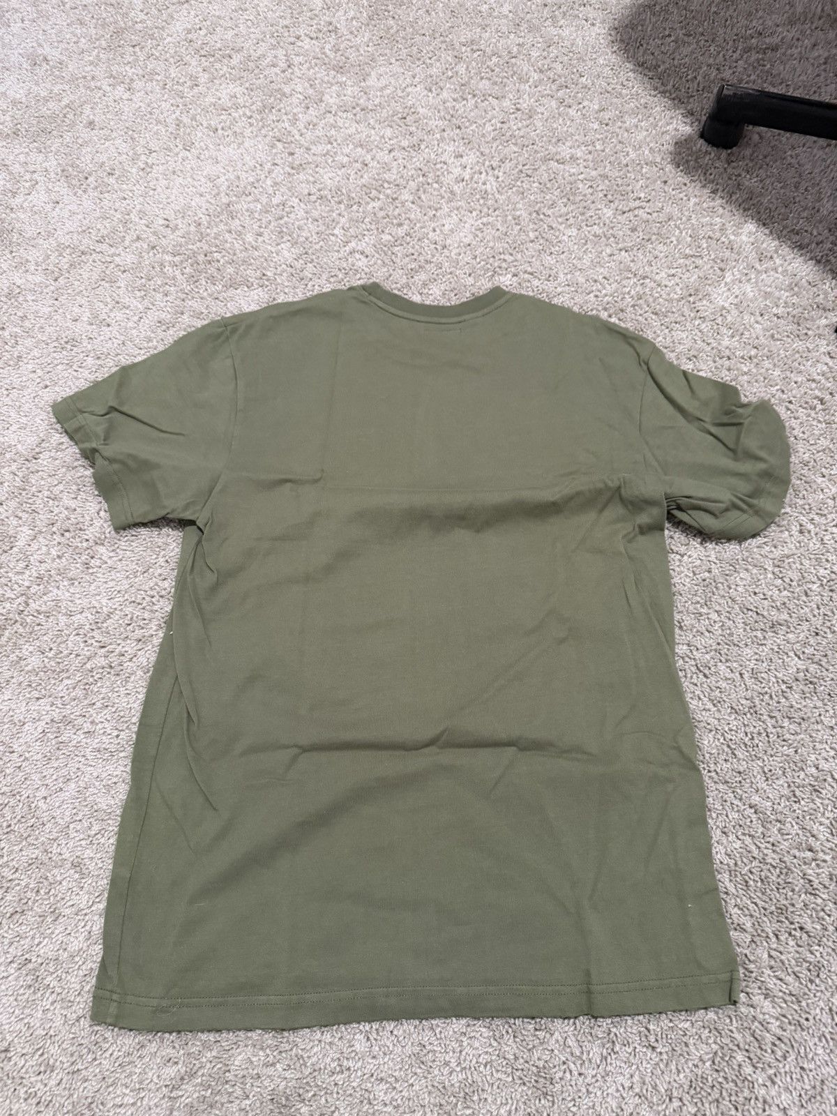 Carhartt Wip Stussy WIP basic green tee Size US L / EU 52-54 / 3 - 2 Thumbnail