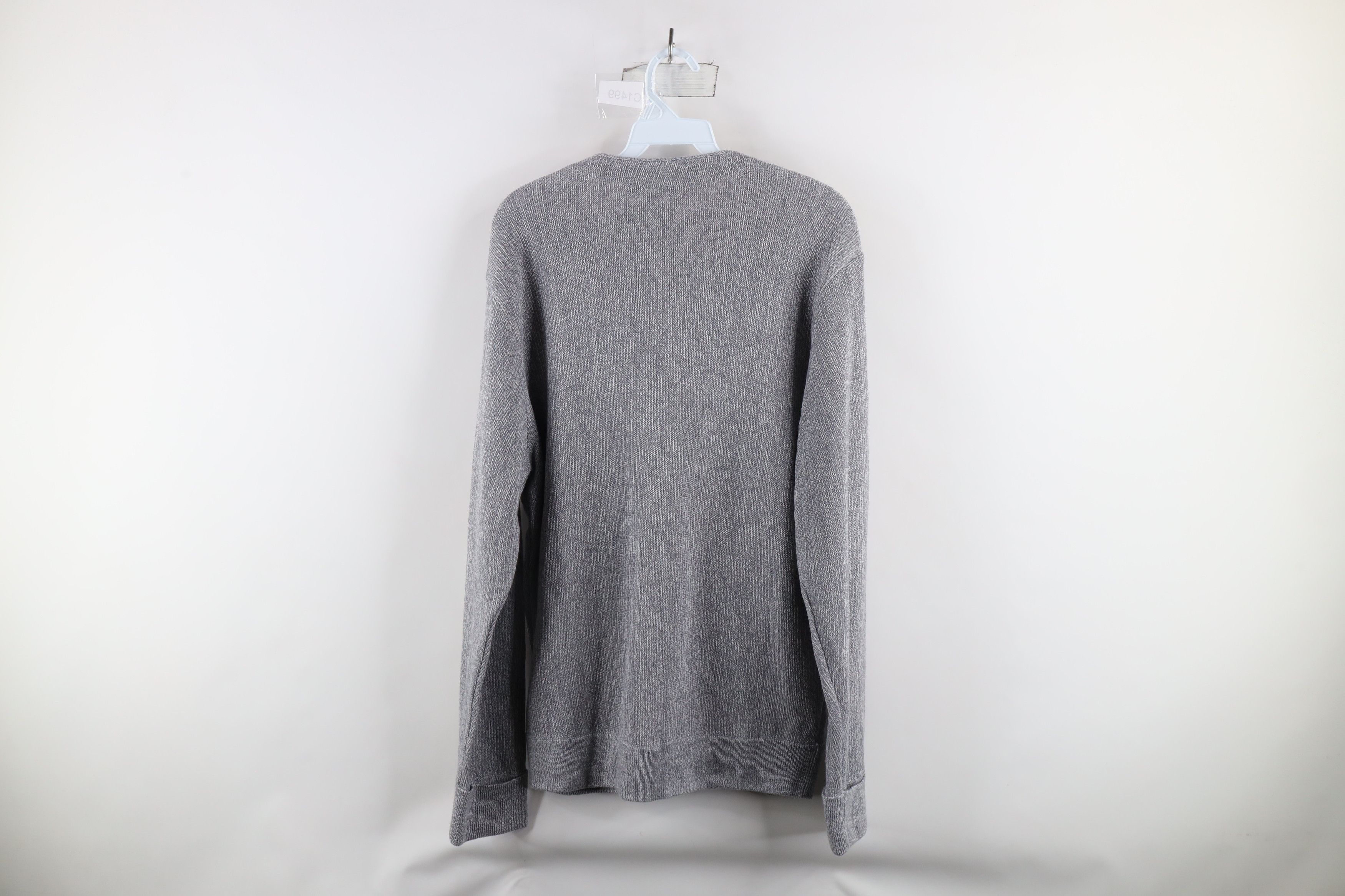 Vintage Vintage 90s Streetwear Kurt Cobain Cardigan Sweater Gray Size US M / EU 48-50 / 2 - 5 Thumbnail