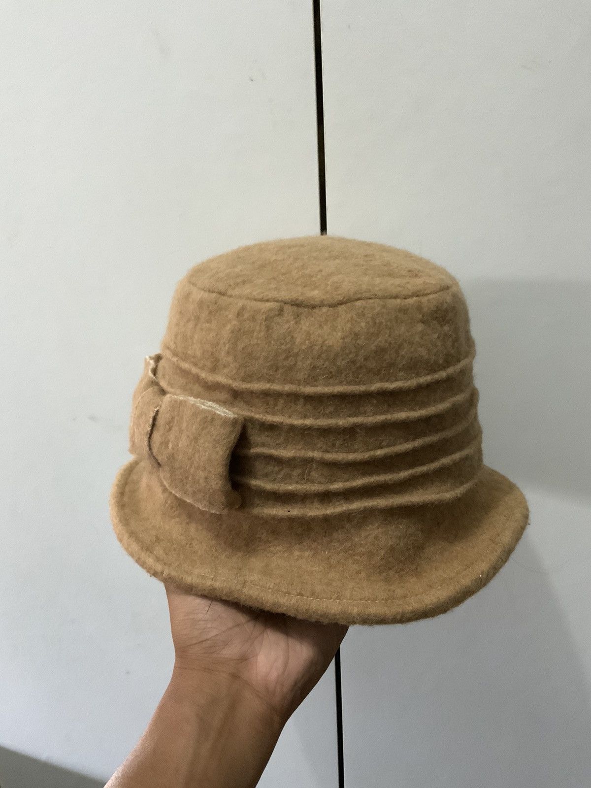 Hat Club Franco Ferraro Wool Fur Bucket Hat Size ONE SIZE - 2 Thumbnail