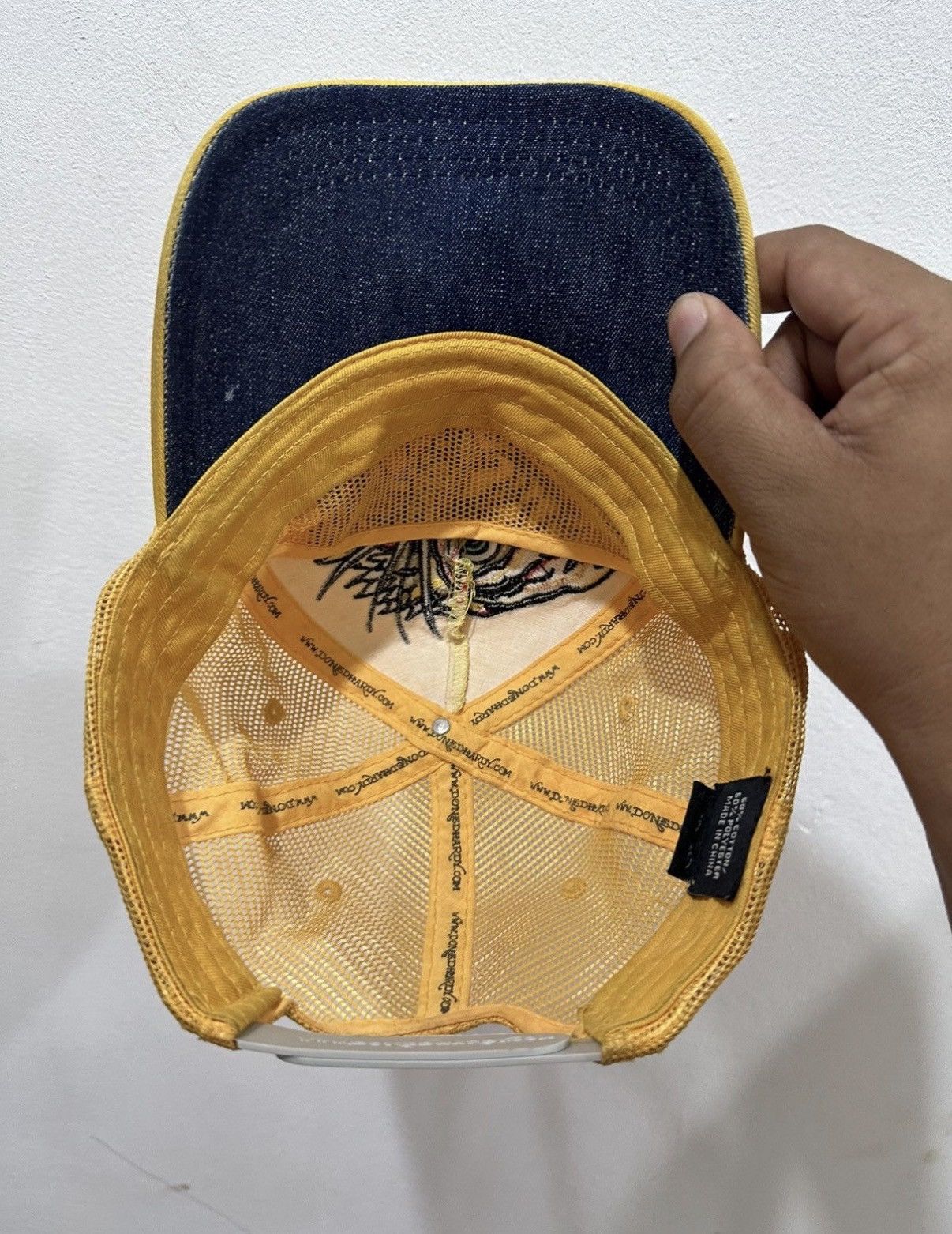 Ed Hardy VTG Ed Hardy Embroid Trucker Hat Size ONE SIZE - 7 Thumbnail