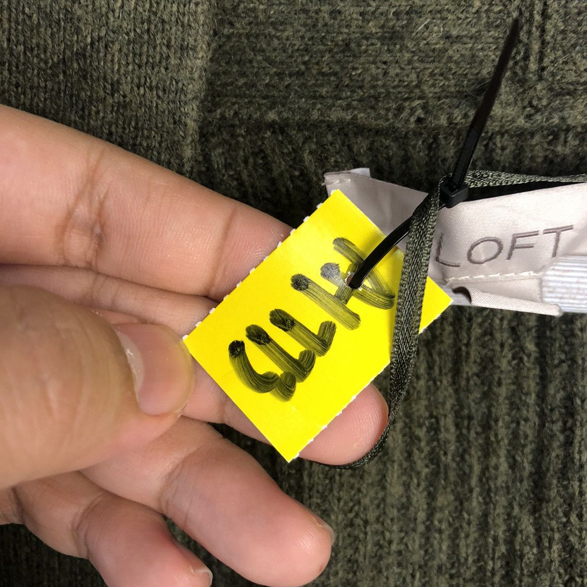 Japanese Brand Loft Green Cardigan Knitwear #A1773 Size M / US 6-8 / IT 42-44 - 11 Thumbnail