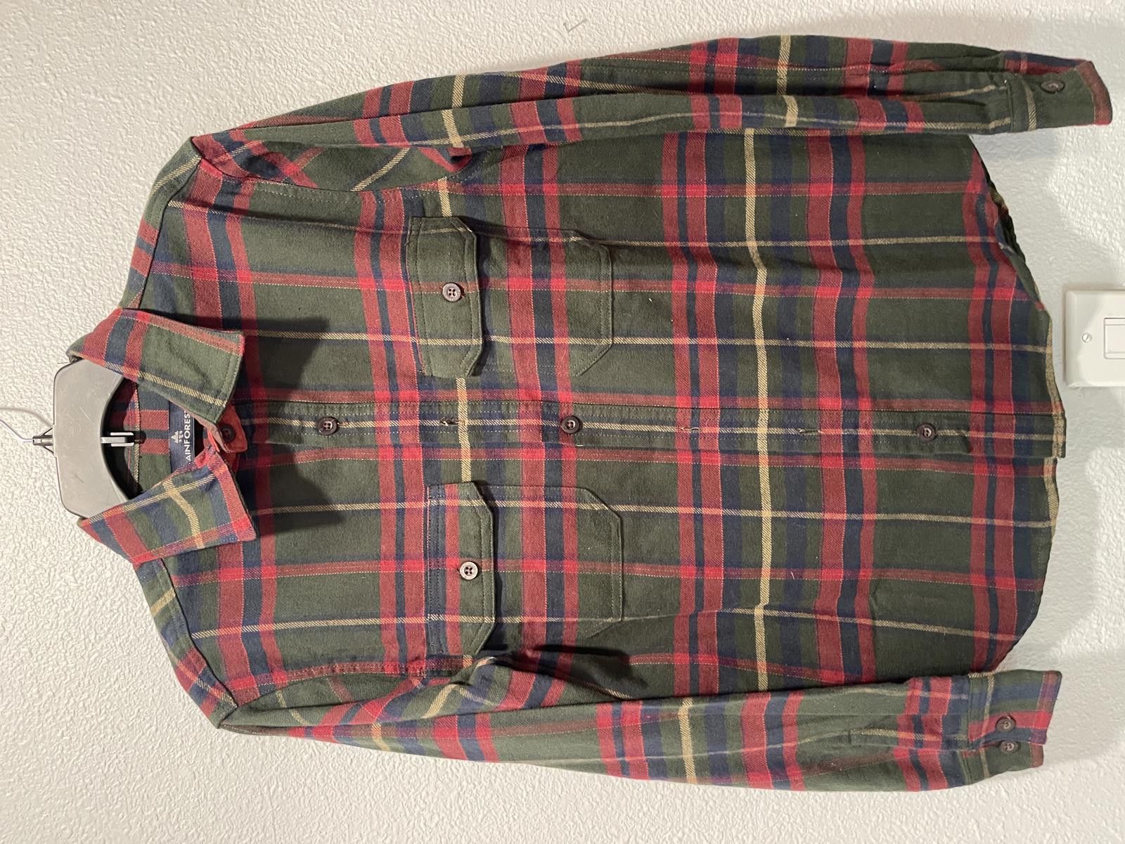 Rainforest Men's Medium Rainforest Plaid Button-Up Shirt Size US M / EU 48-50 / 2 - 1 Thumbnail