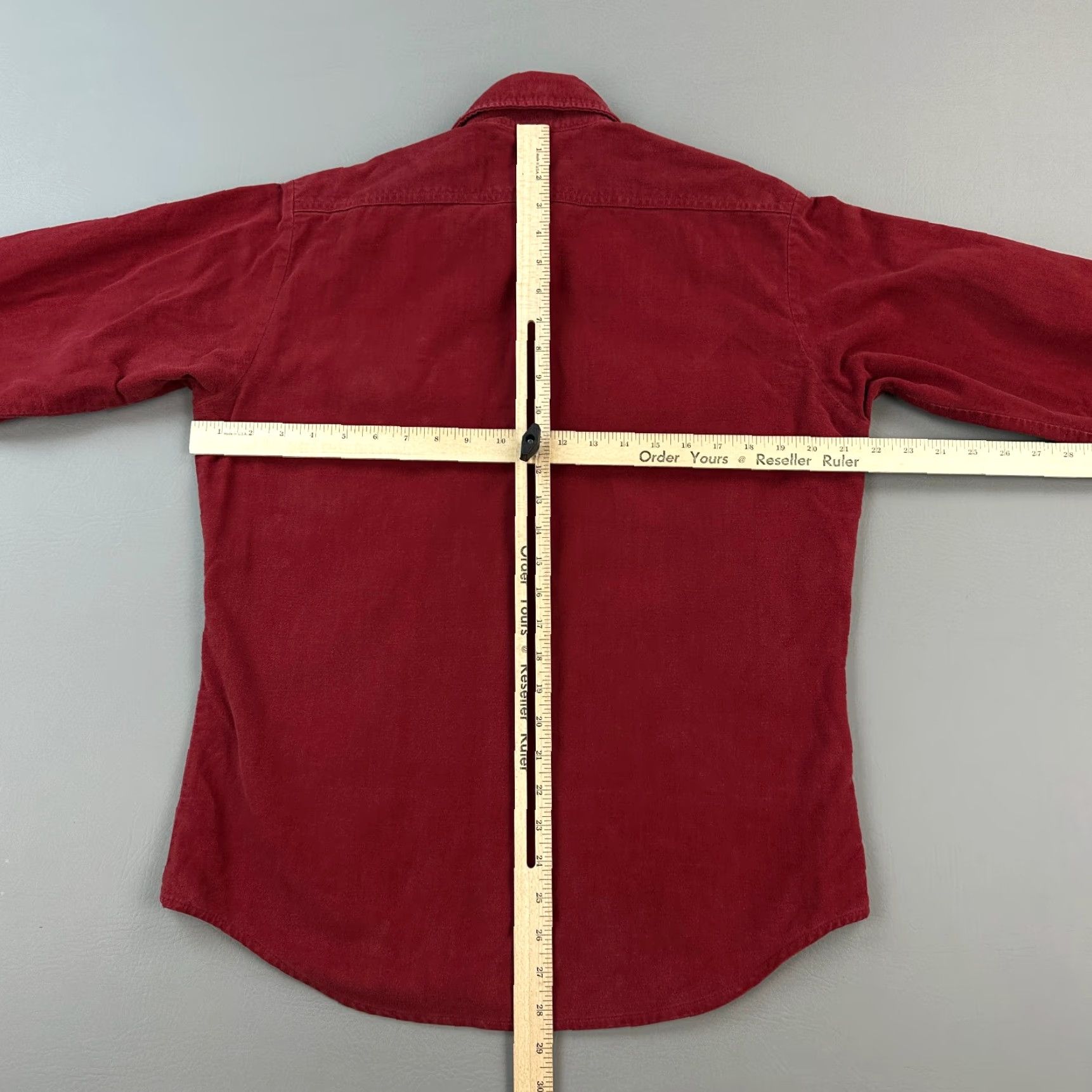 Vintage VINTAGE St Johns Bay Shirt Mens Medium Red Chamois Flannel Hunting USA 70s 80s Size US M / EU 48-50 / 2 - 7 Thumbnail