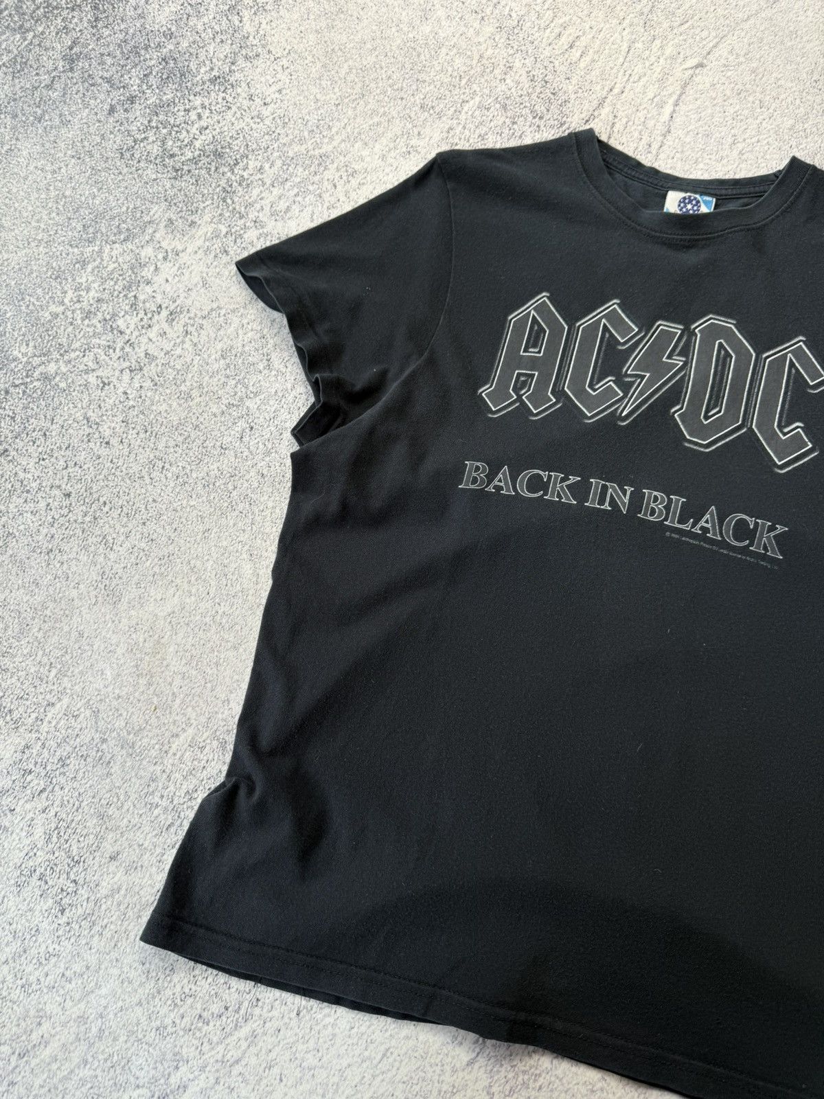 AC/DC Vintage AC/DC Back in Black 2004 T-shirts tour tee Size US L / EU 52-54 / 3 - 16 Thumbnail