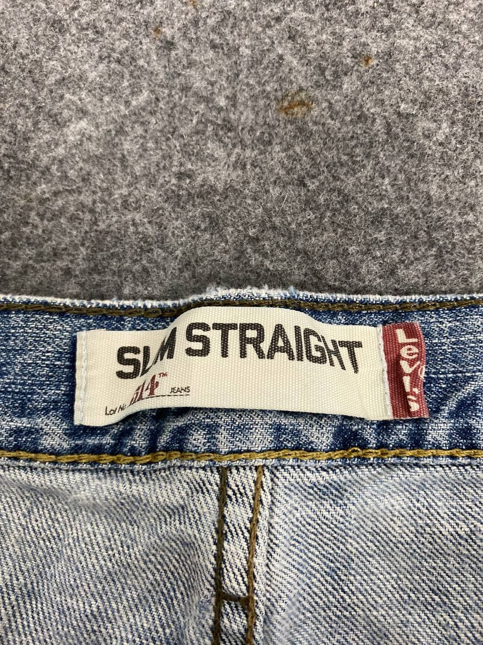 Levi's vintage levis 514 slim straight distressed denim nice design Size US 38 / EU 54 - 12 Thumbnail