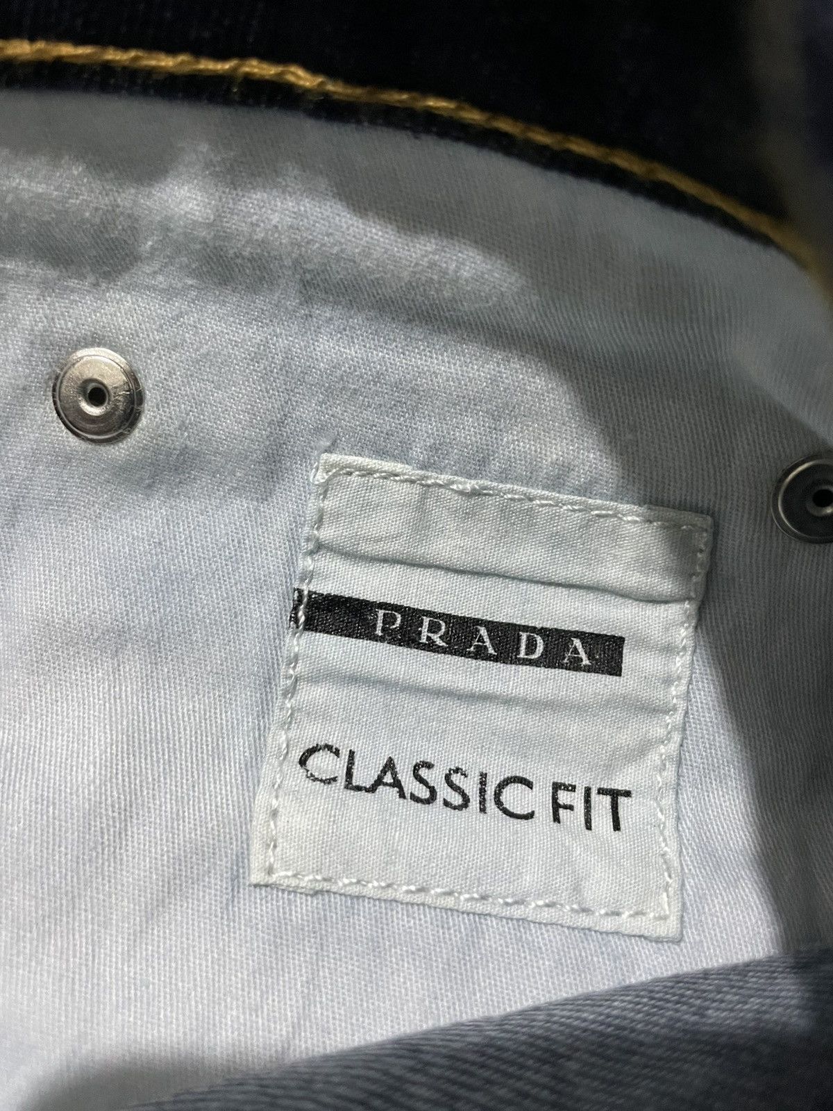 Prada AW 2014 Prada Classic Fit Denim Size US 32 / EU 48 - 5 Thumbnail