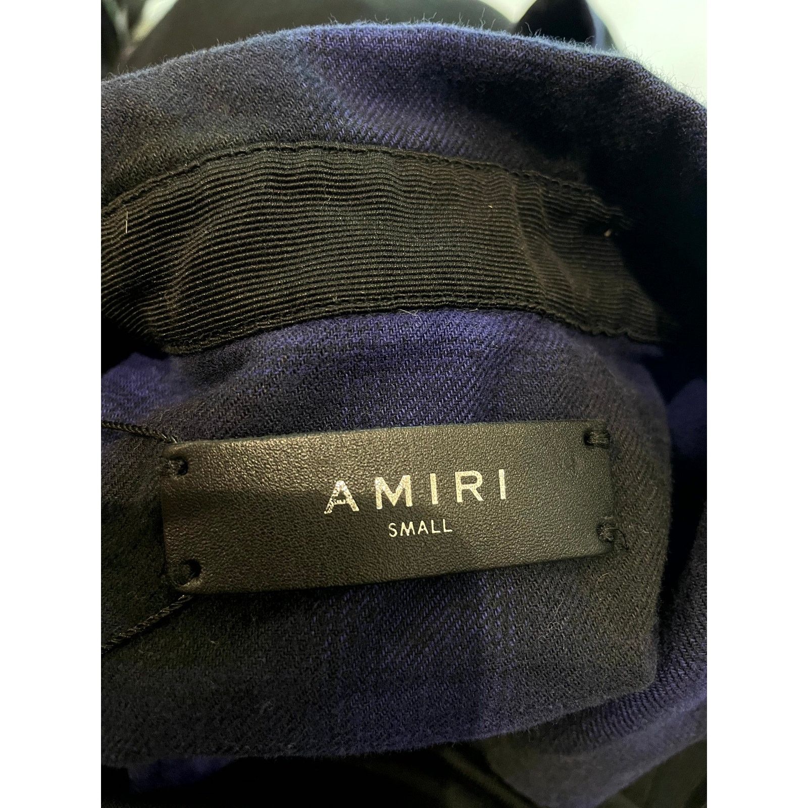 Amiri Amiri Flannel Button Up Blue Shirt Size US S / EU 44-46 / 1 - 3 Thumbnail