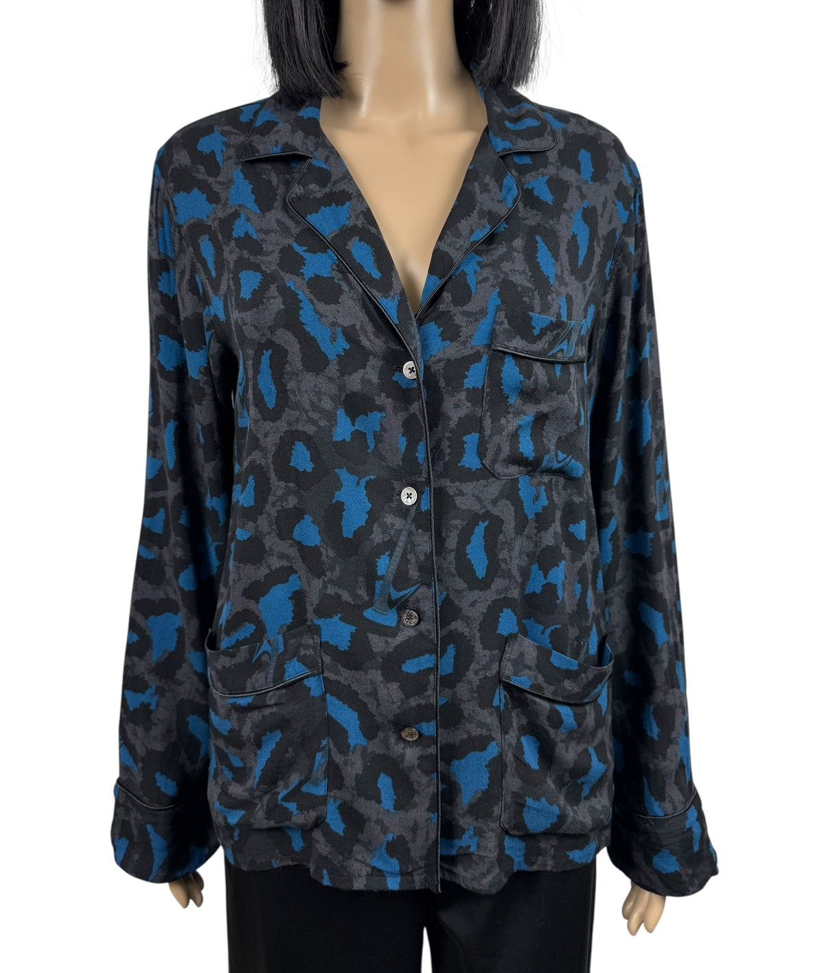 Zadig & Voltaire Zadig & Voltaire Printed Viscose Blouse Button Up size M Size M / US 6-8 / IT 42-44 - 2 Thumbnail
