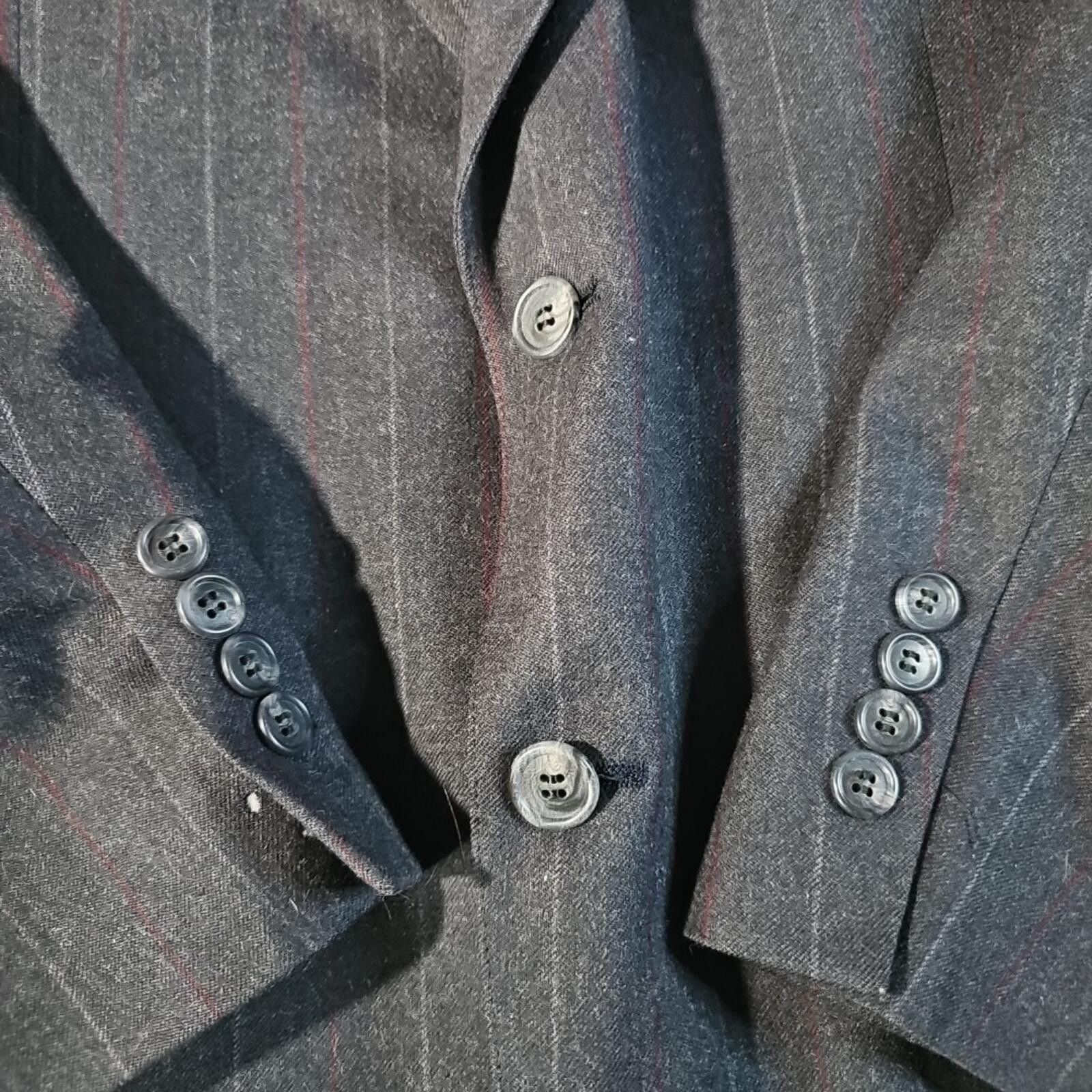 Other Racquet Club Wool Blazer BASKIN APPROX 44 SEE Measurements Size 40R - 2 Thumbnail