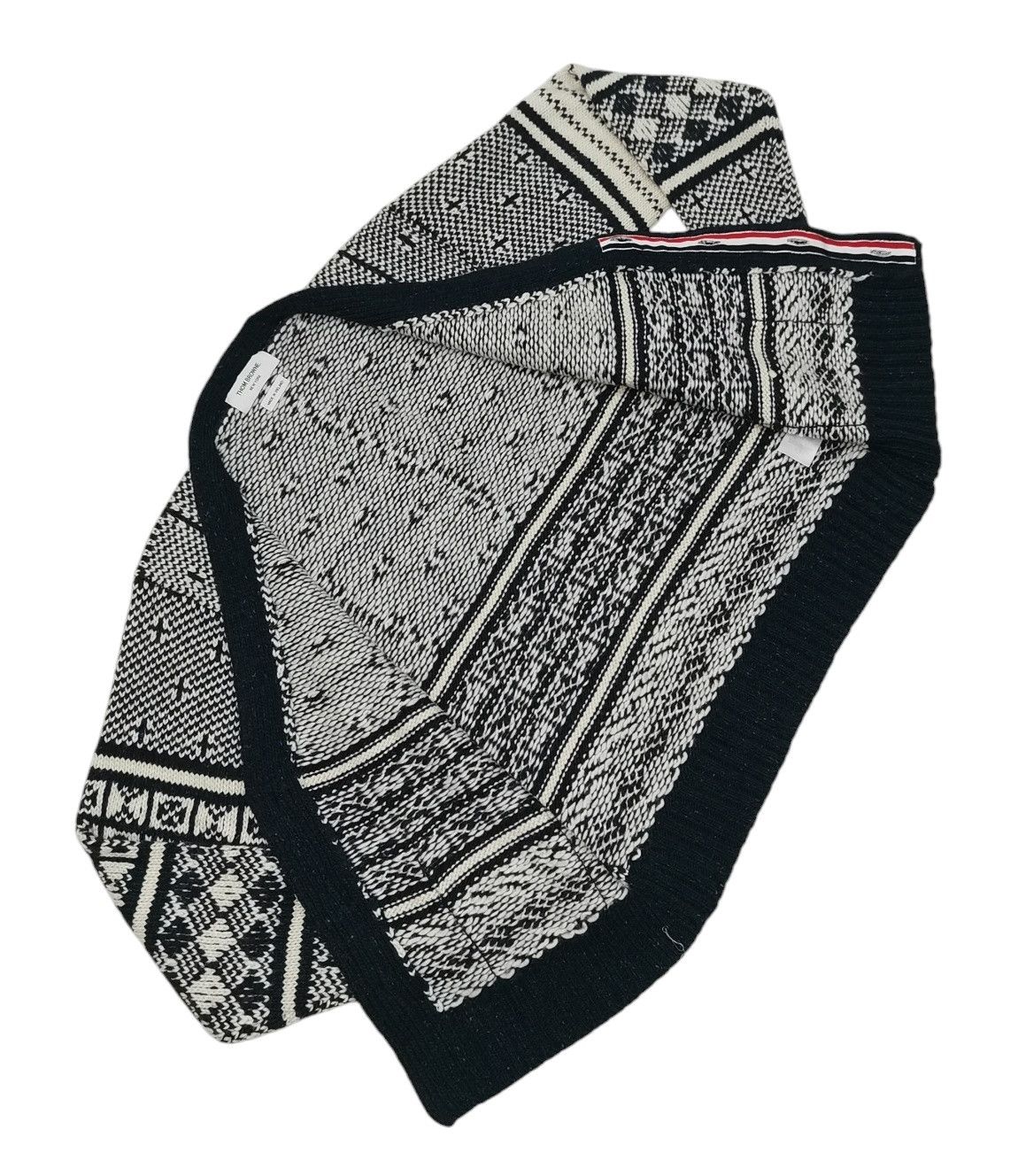 Thom Browne Thom Browne Mohair Blend 4 Bar Knit Cardigan Jacket Size US S / EU 44-46 / 1 - 18 Thumbnail