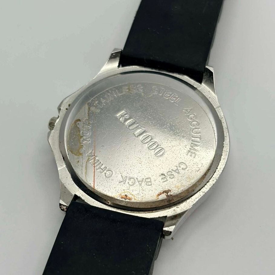 Other Black Crystal Men's Watch Size ONE SIZE - 4 Thumbnail