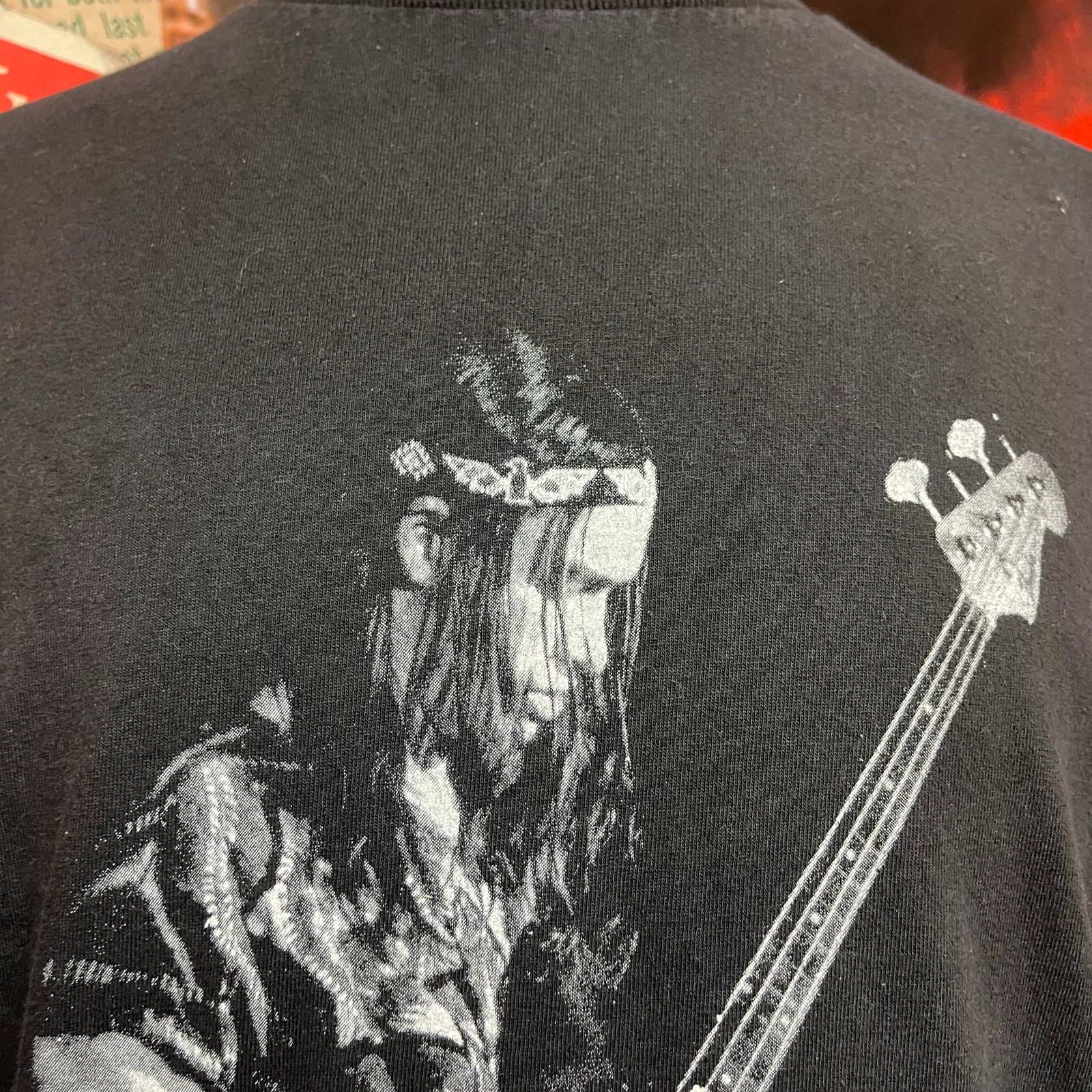 Vintage Vintage Jaco Pastorius 1998 Gear Ink Inc Jazz Tee Size US XL / EU 56 / 4 - 2 Thumbnail