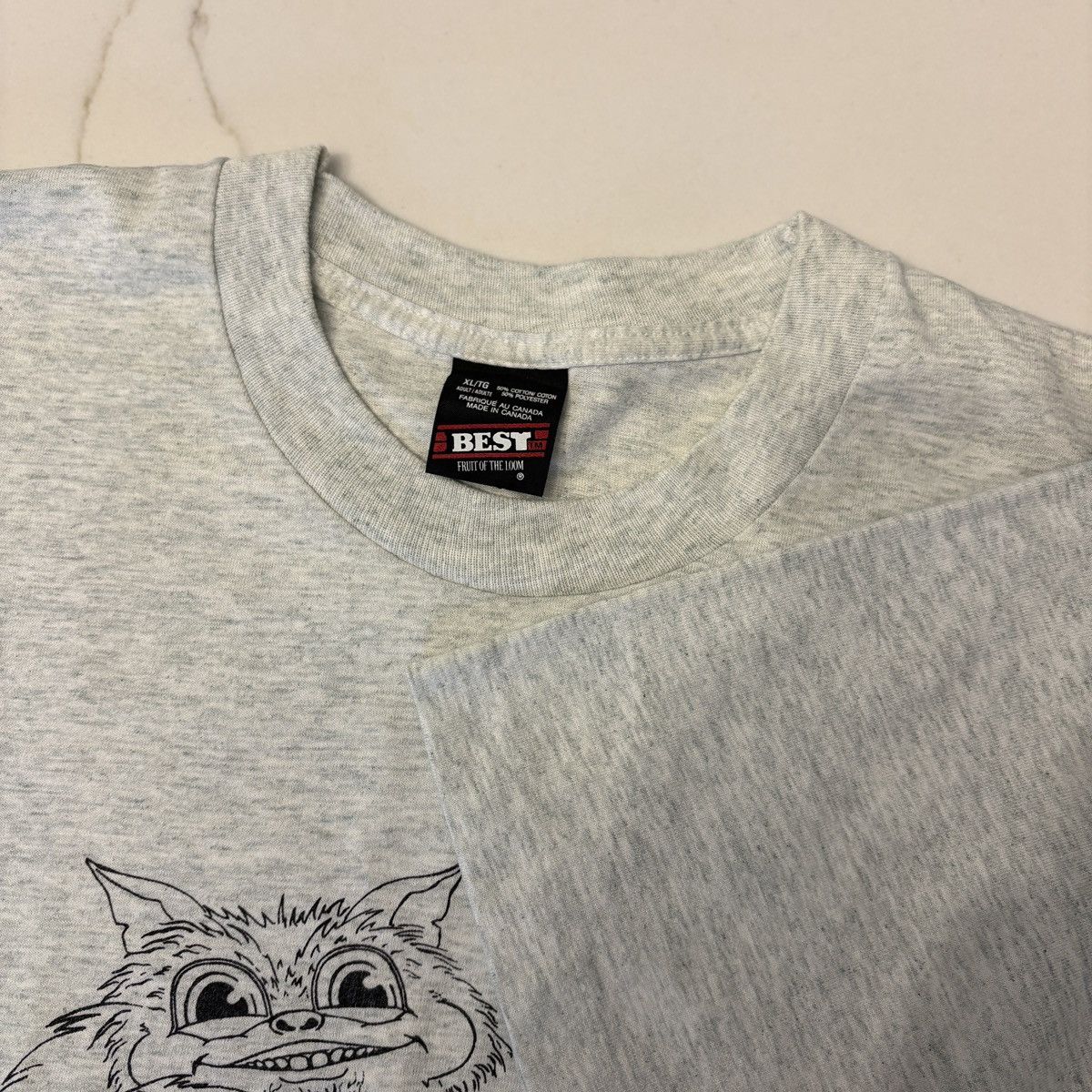 Vintage 1995 To Catch a Yeti Movie Rare Producer Shirt Size US XL / EU 56 / 4 - 3 Thumbnail