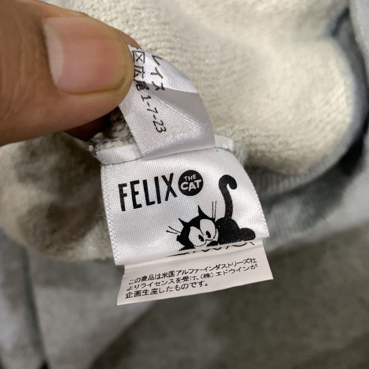 Alpha Industries ALPHA INDUSTRIES X FELIX THE CAT PULLOVER HOODED Size US L / EU 52-54 / 3 - 7 Thumbnail