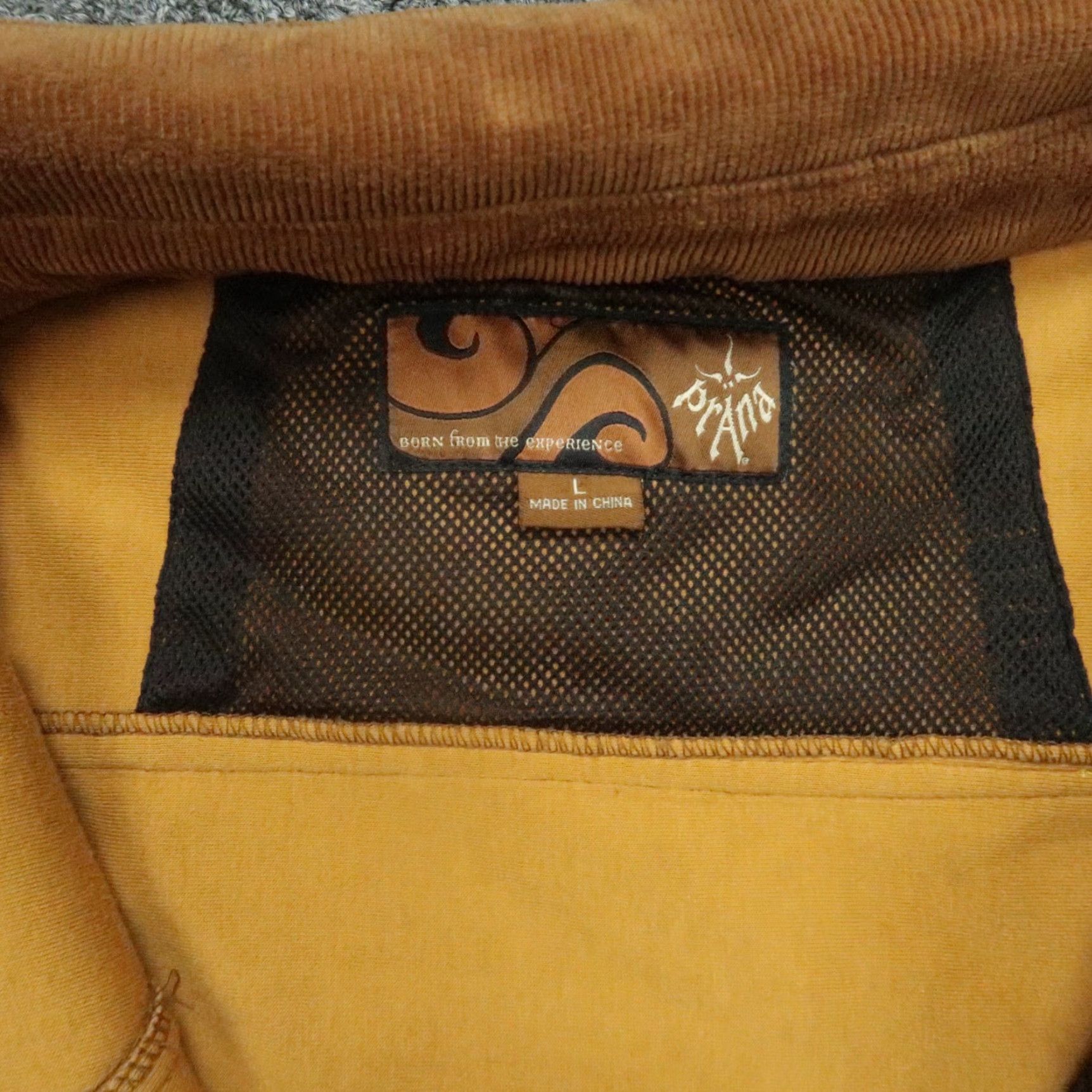 Prana prAna Jacket Mens Large Brown Corduroy Full Zip Pockets Hiking Outdoors Regular Fit Size L Size US L / EU 52-54 / 3 - 3 Thumbnail