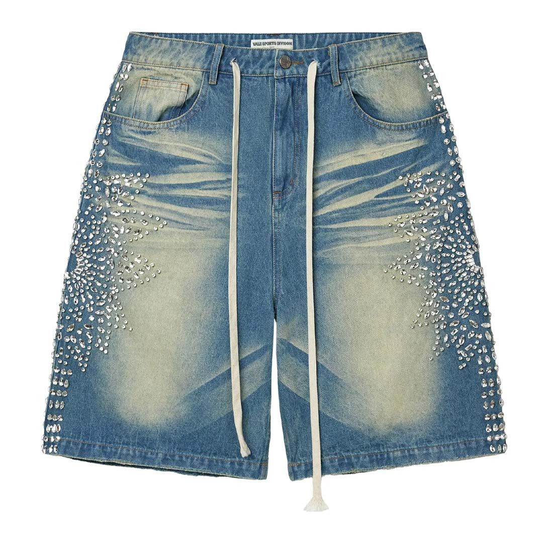 Vale Forever Siren Jean Shorts Blue Wash Size US 30 / EU 46 - 1 Thumbnail