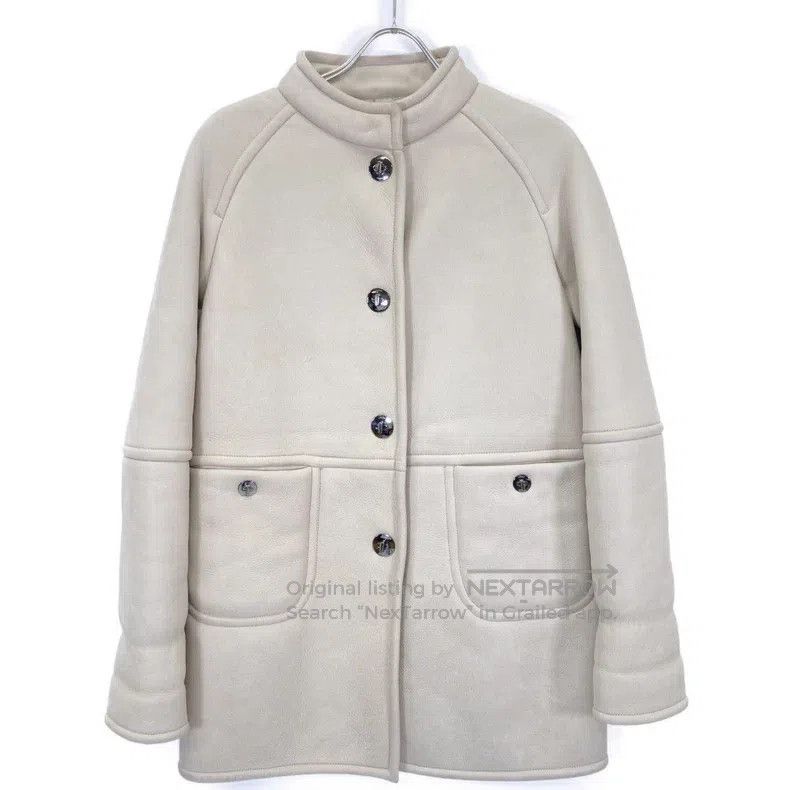 Loewe Loewe Fur and leather blended coat Size XS / US 0-2 / IT 36-38 - 1 Thumbnail
