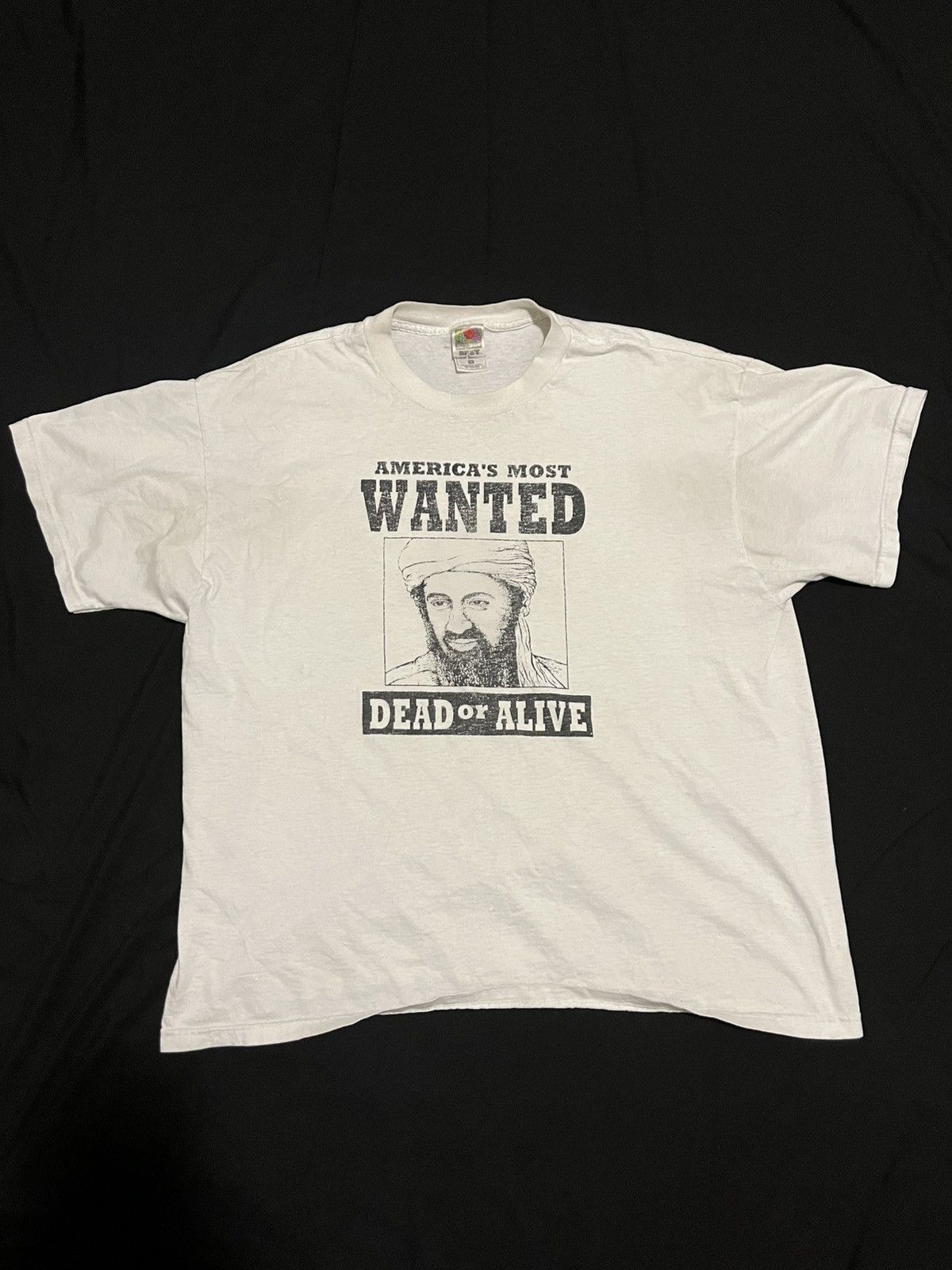 Vintage Vintage Osama Bin Laden Tee Size US L / EU 52-54 / 3 - 1 Thumbnail