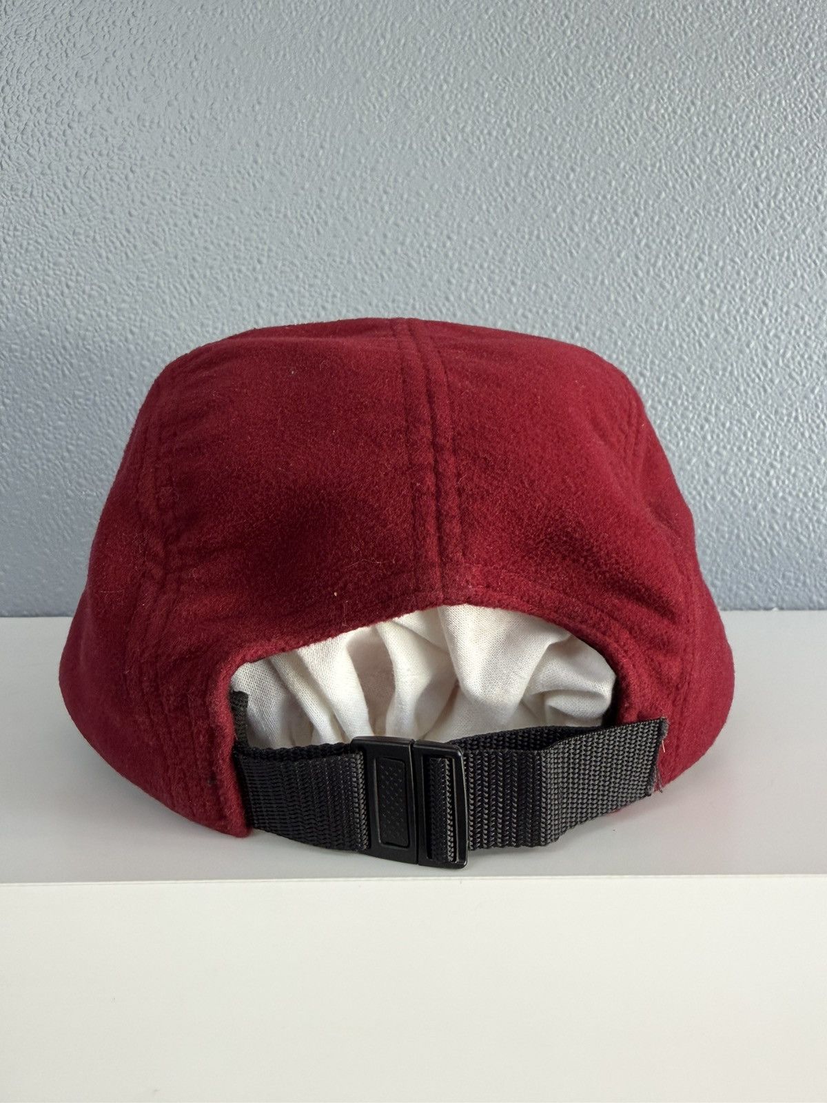 Supreme Velour 5 Panel Camp Cap Hat Maroon Size ONE SIZE - 2 Thumbnail